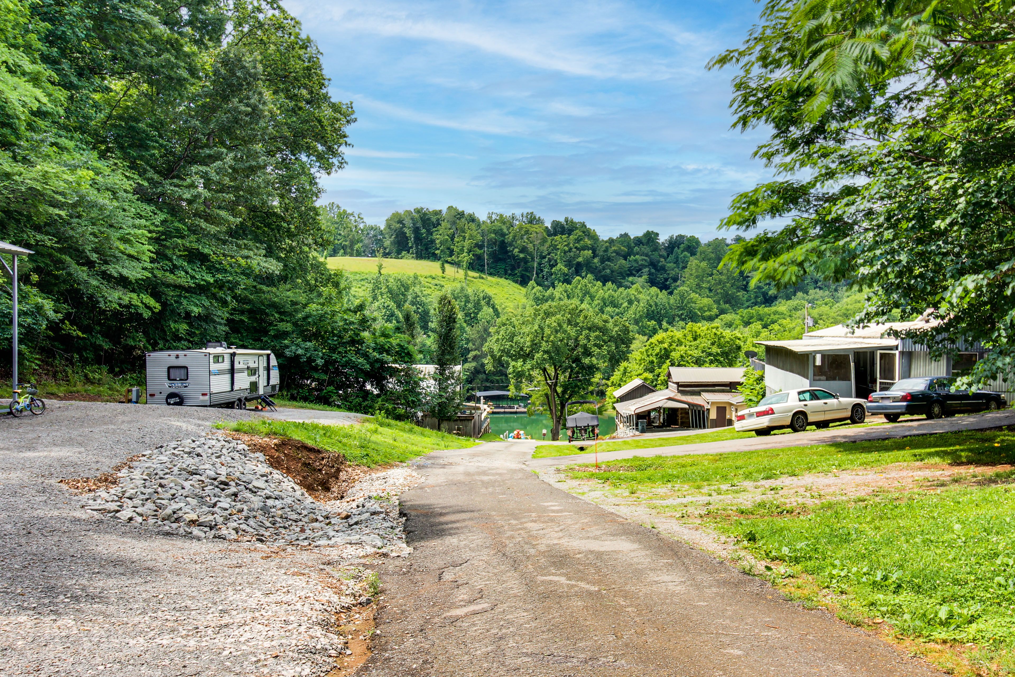 Steps to Lake Access