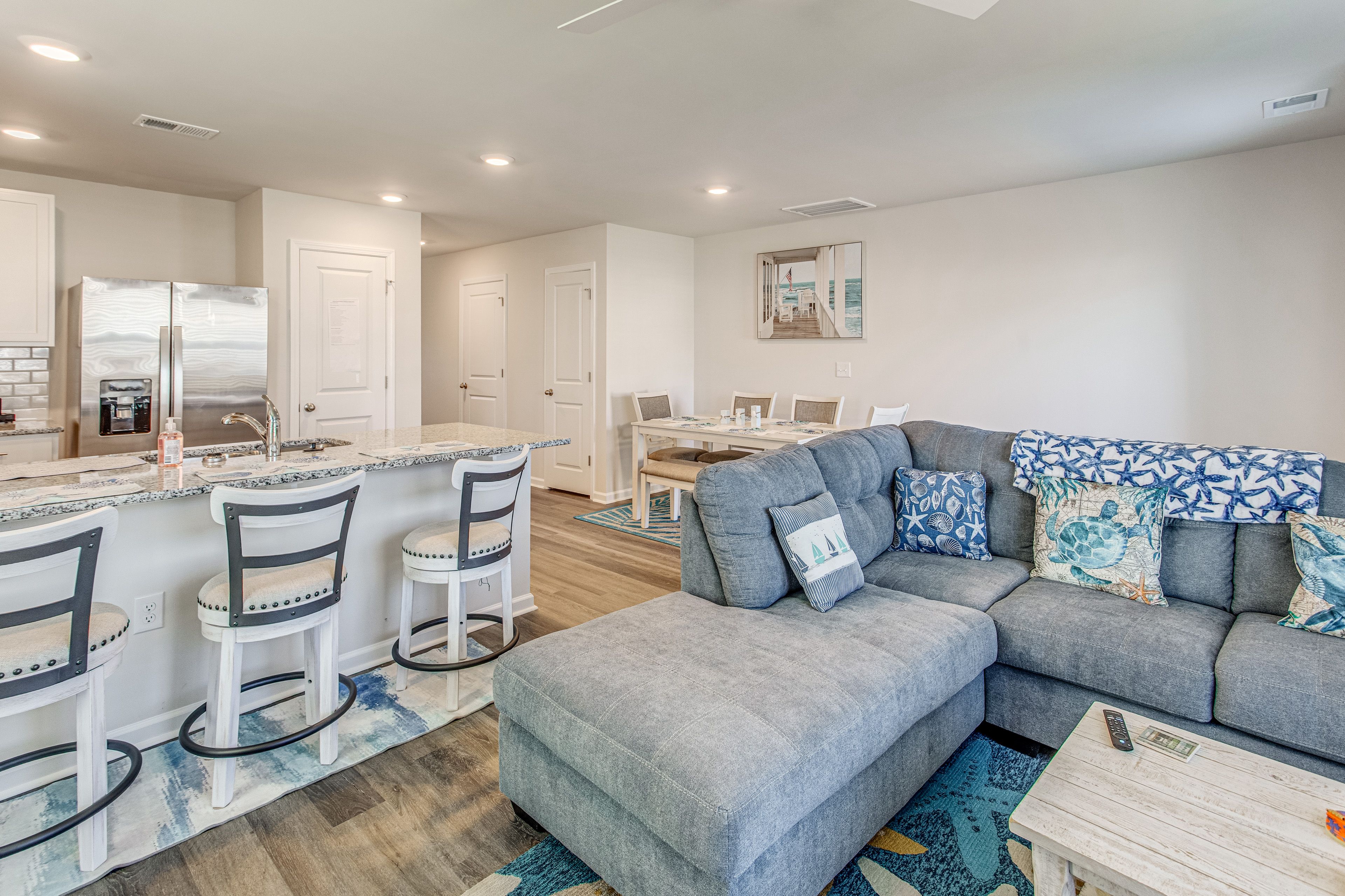 Myrtle Beach Vacation Rental | 3BR | 2BA | 1,525 Sq Ft | 1 Step to Enter