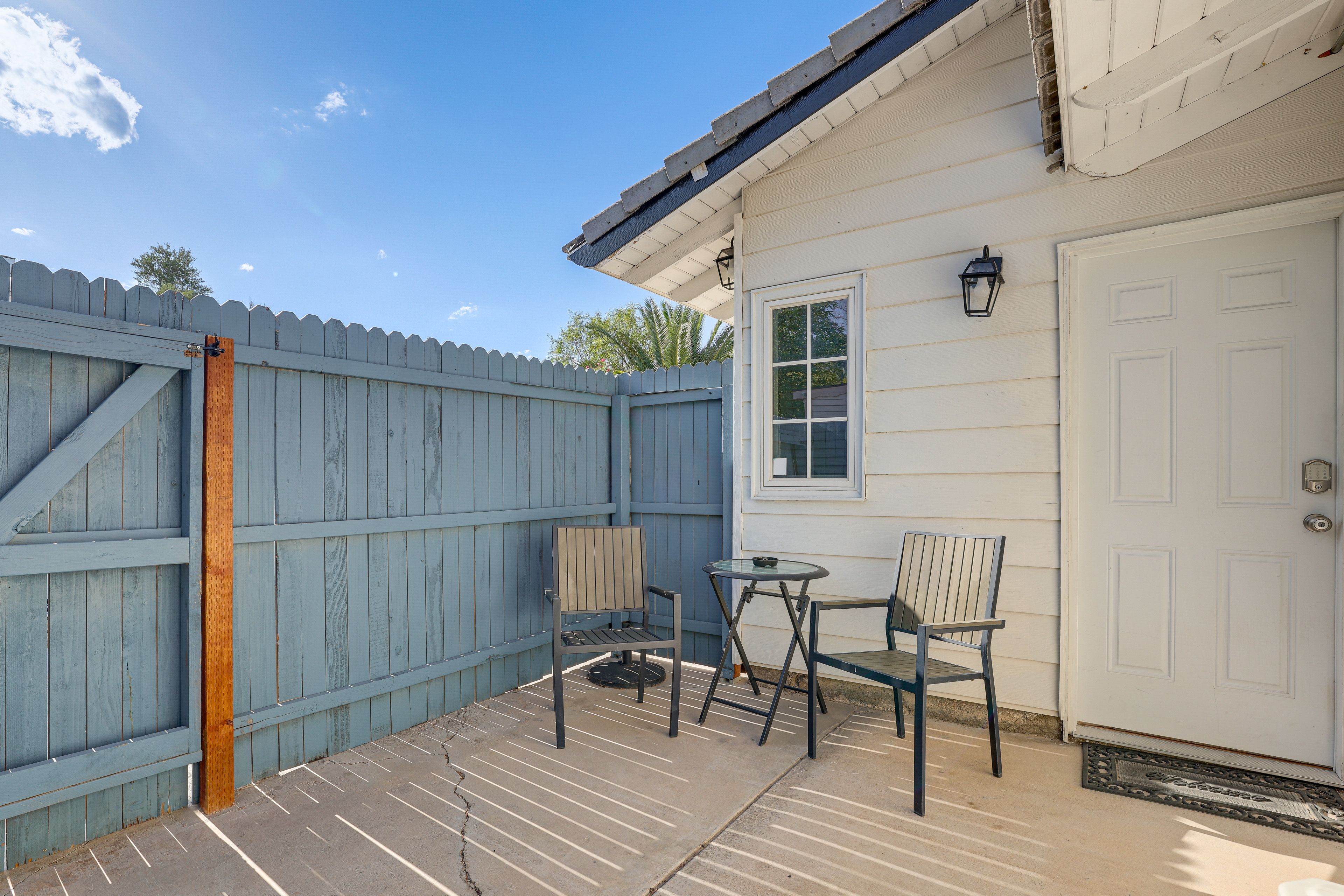 Private Patio | Shared Driveway (2 Vehicles in Tandem)