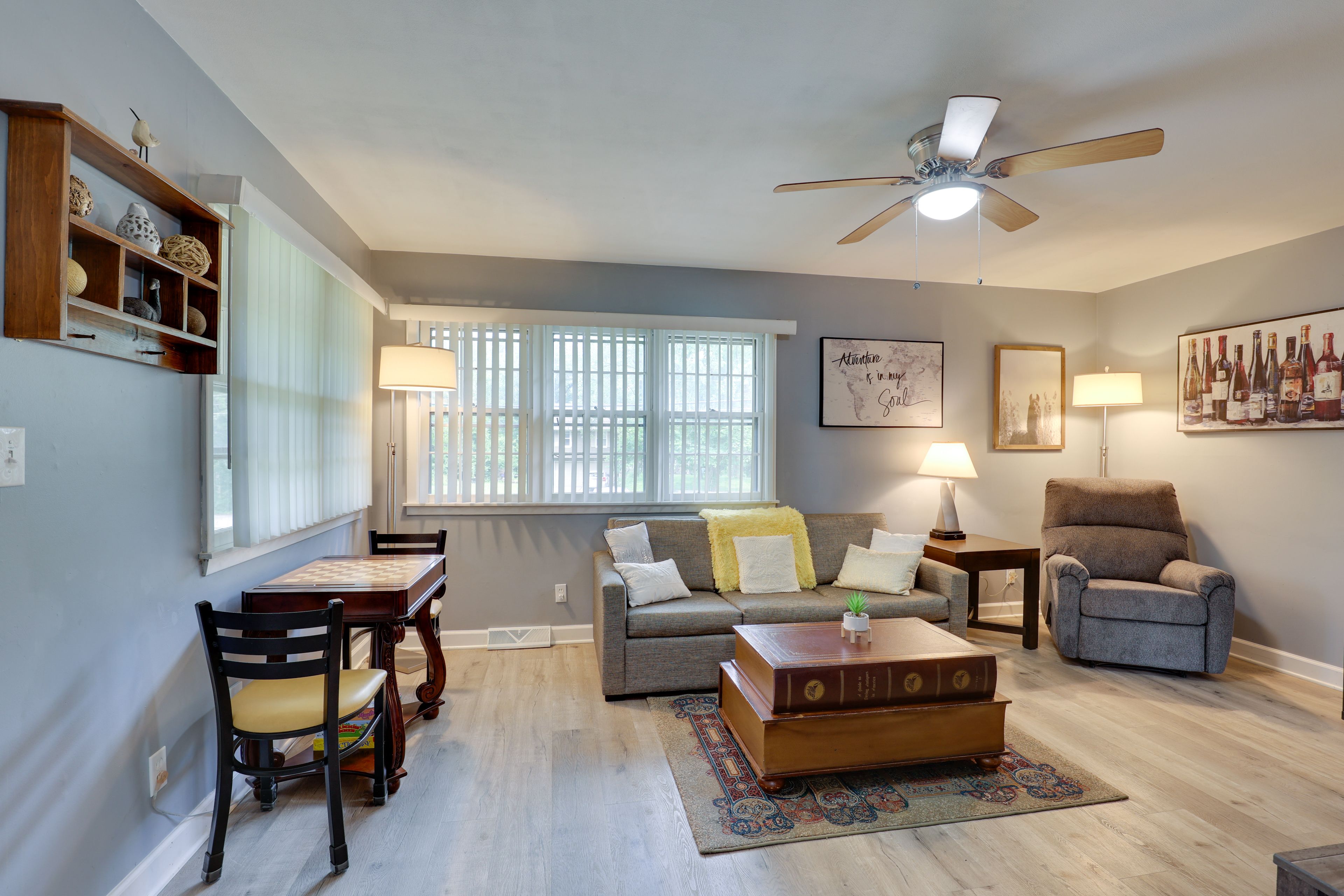 Kansas City Vacation Rental | 1BR | 1BA | 600 Sq Ft