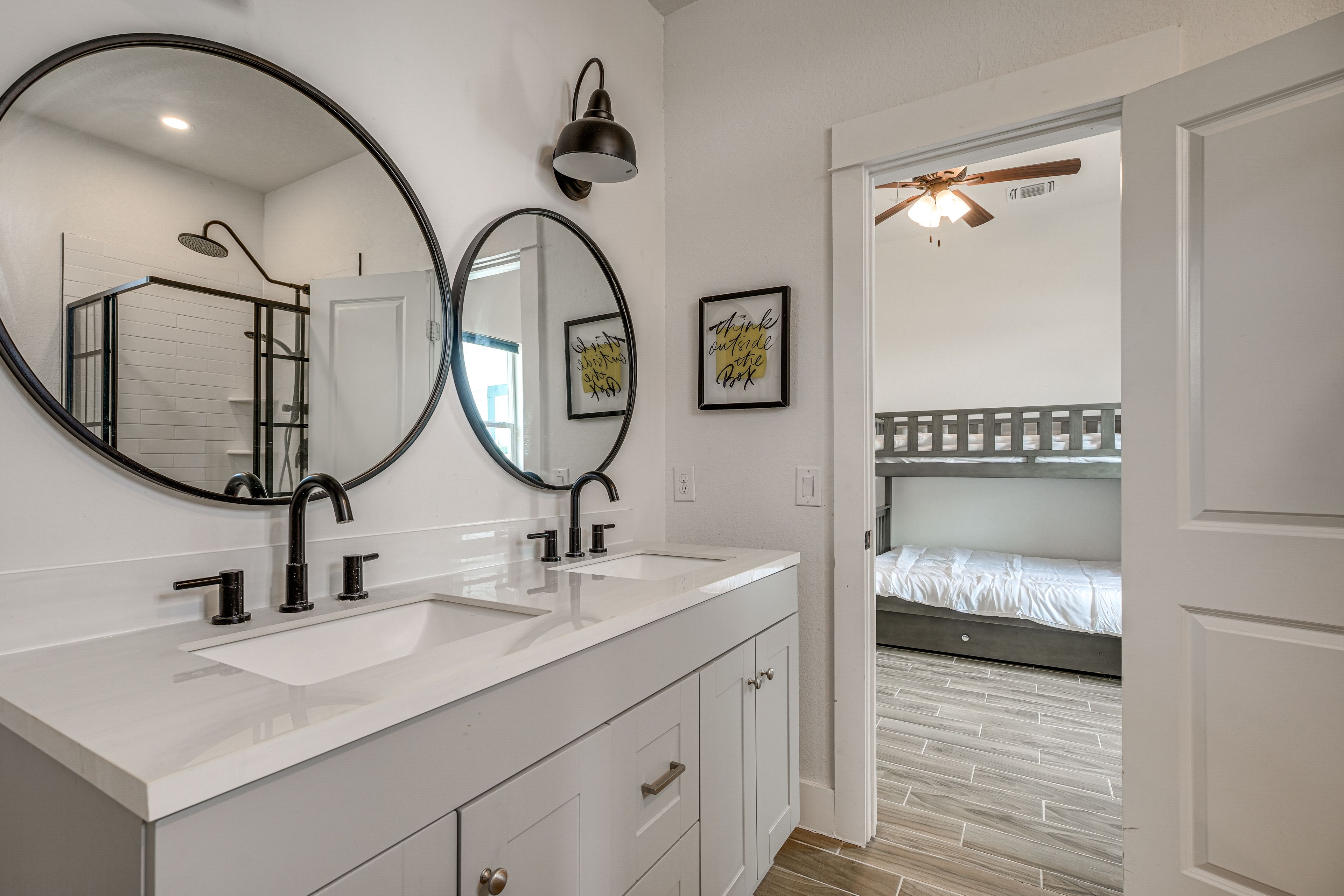 Jack-and-Jill Bathroom