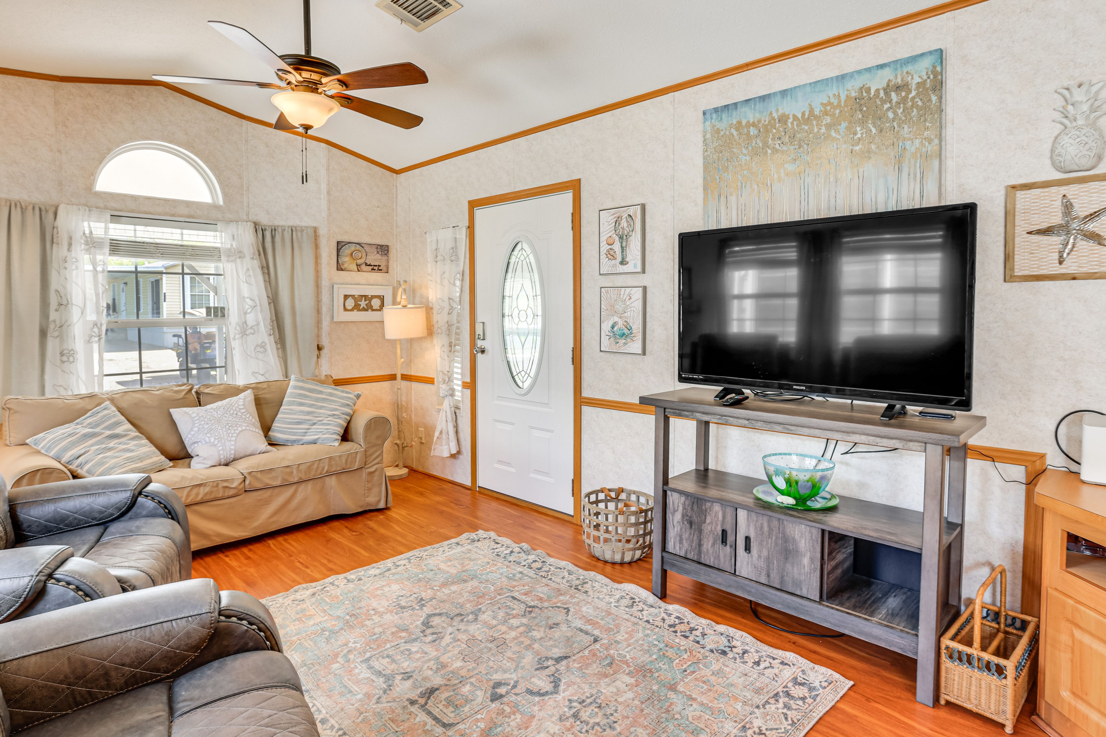 Lake Placid Vacation Rental | 2BR | 2BA | 1,100 Sq Ft | 5 Steps to Enter