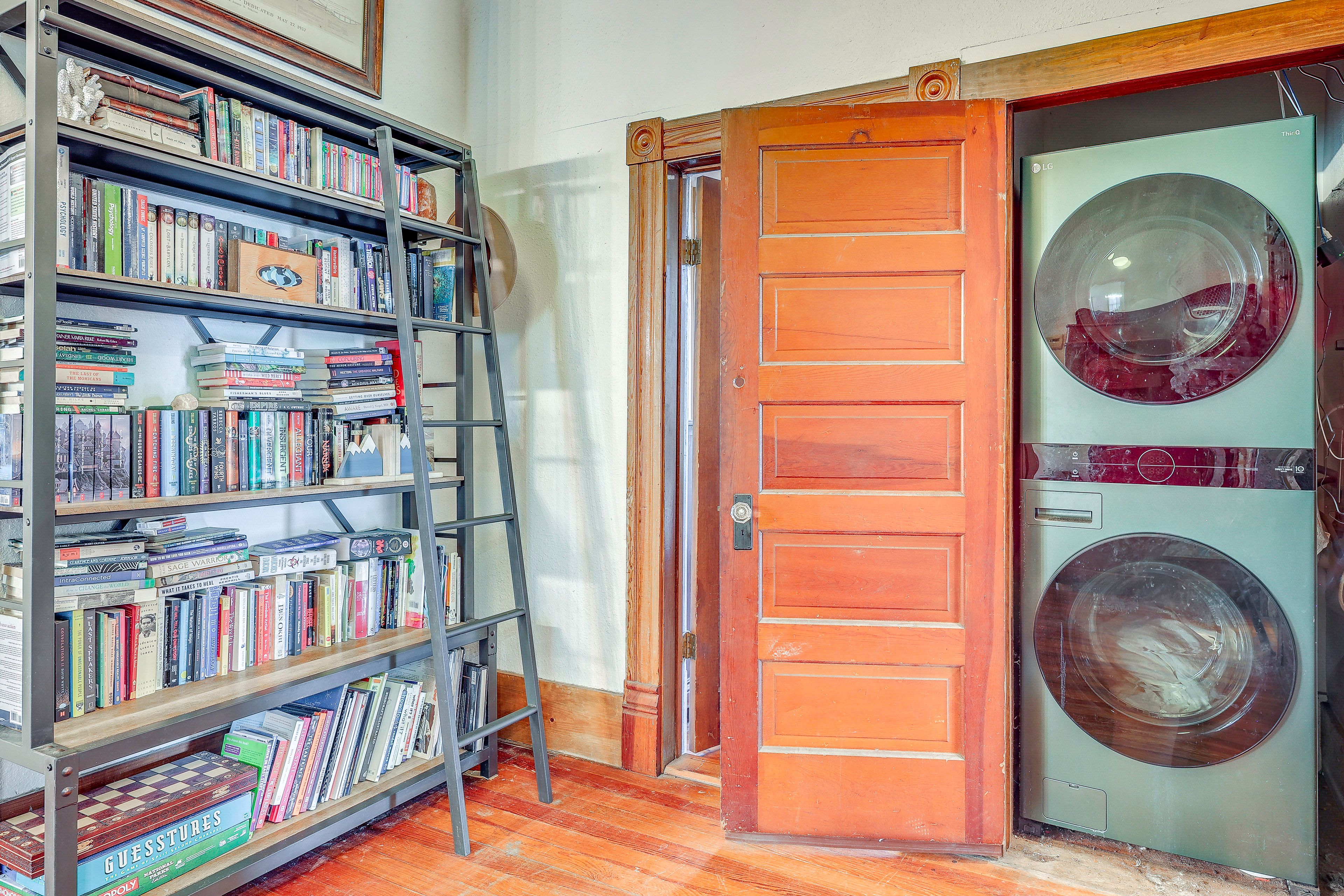Book Collection | Laundry Closet