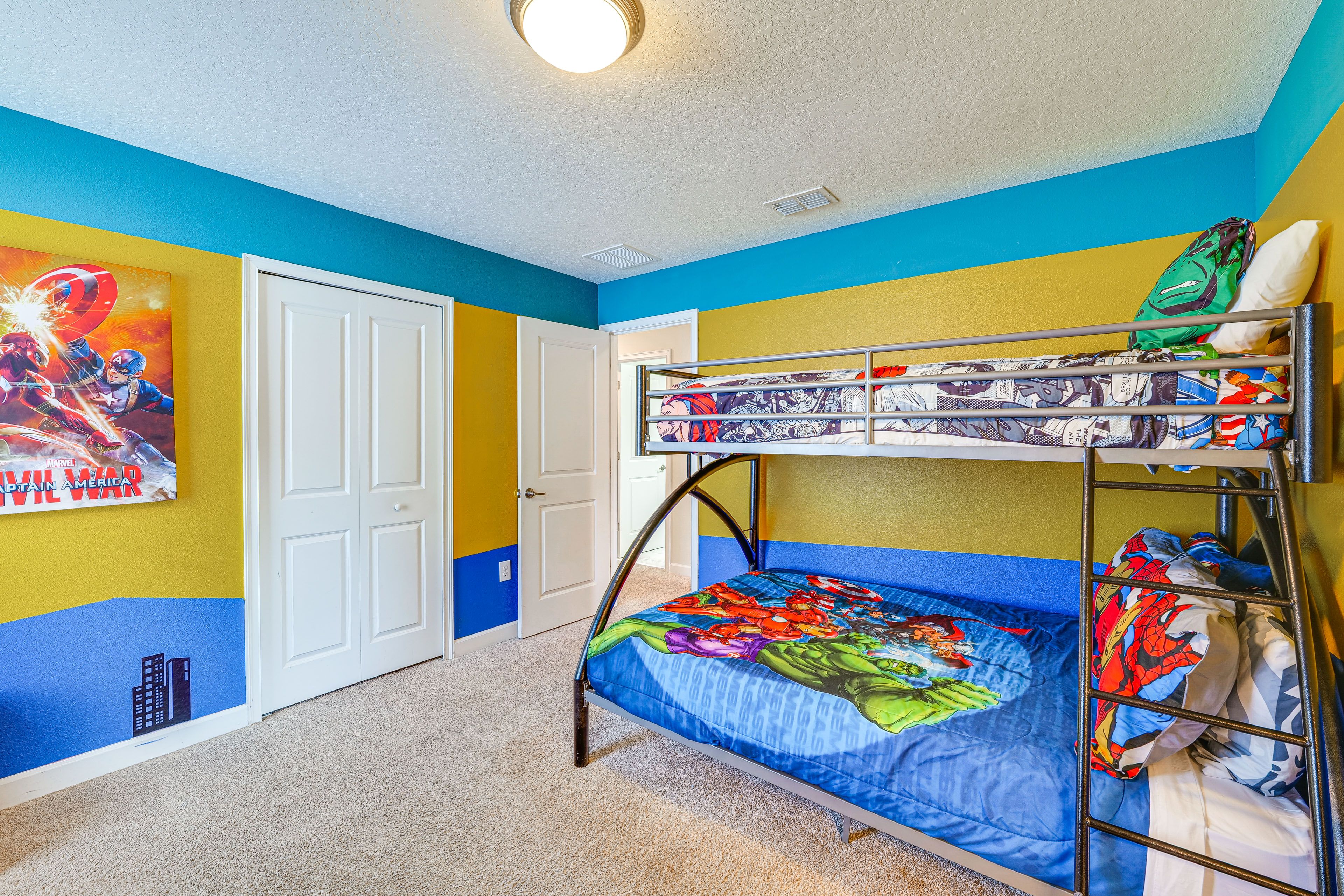 Bedroom 5 | 2nd Floor | Twin/Full Bunk Bed