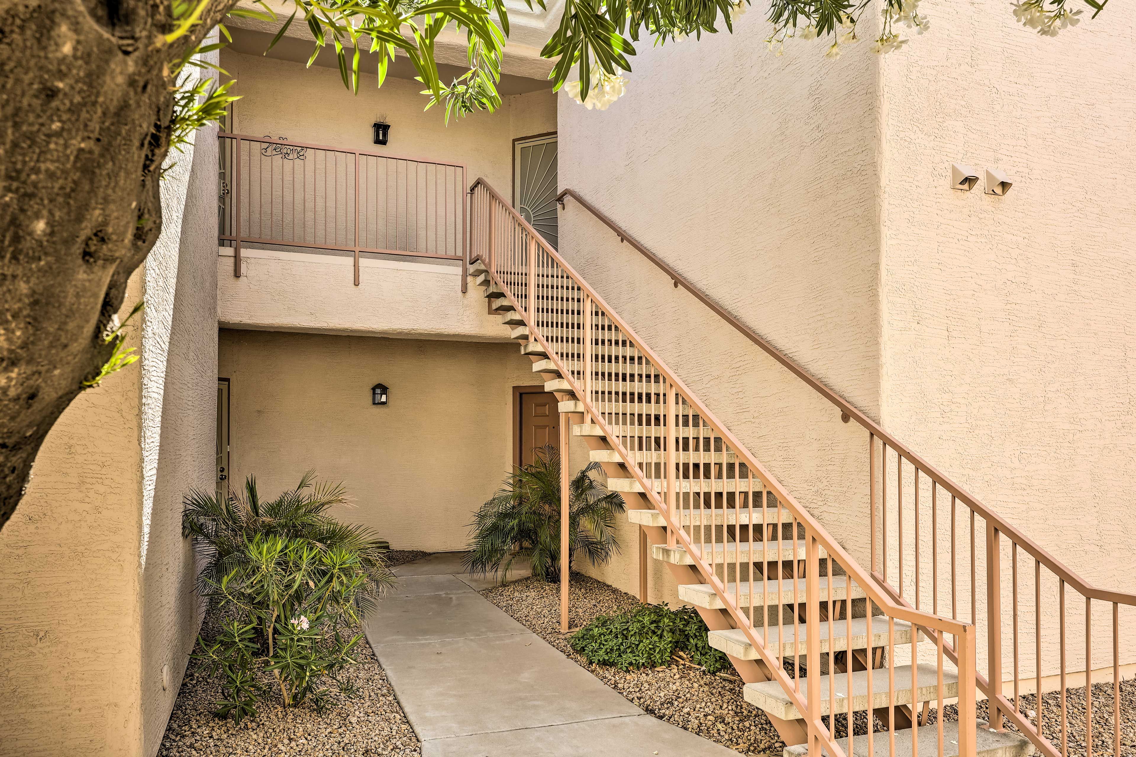 Exterior | Units 20 Stairs/30-Second Walk From Each Other