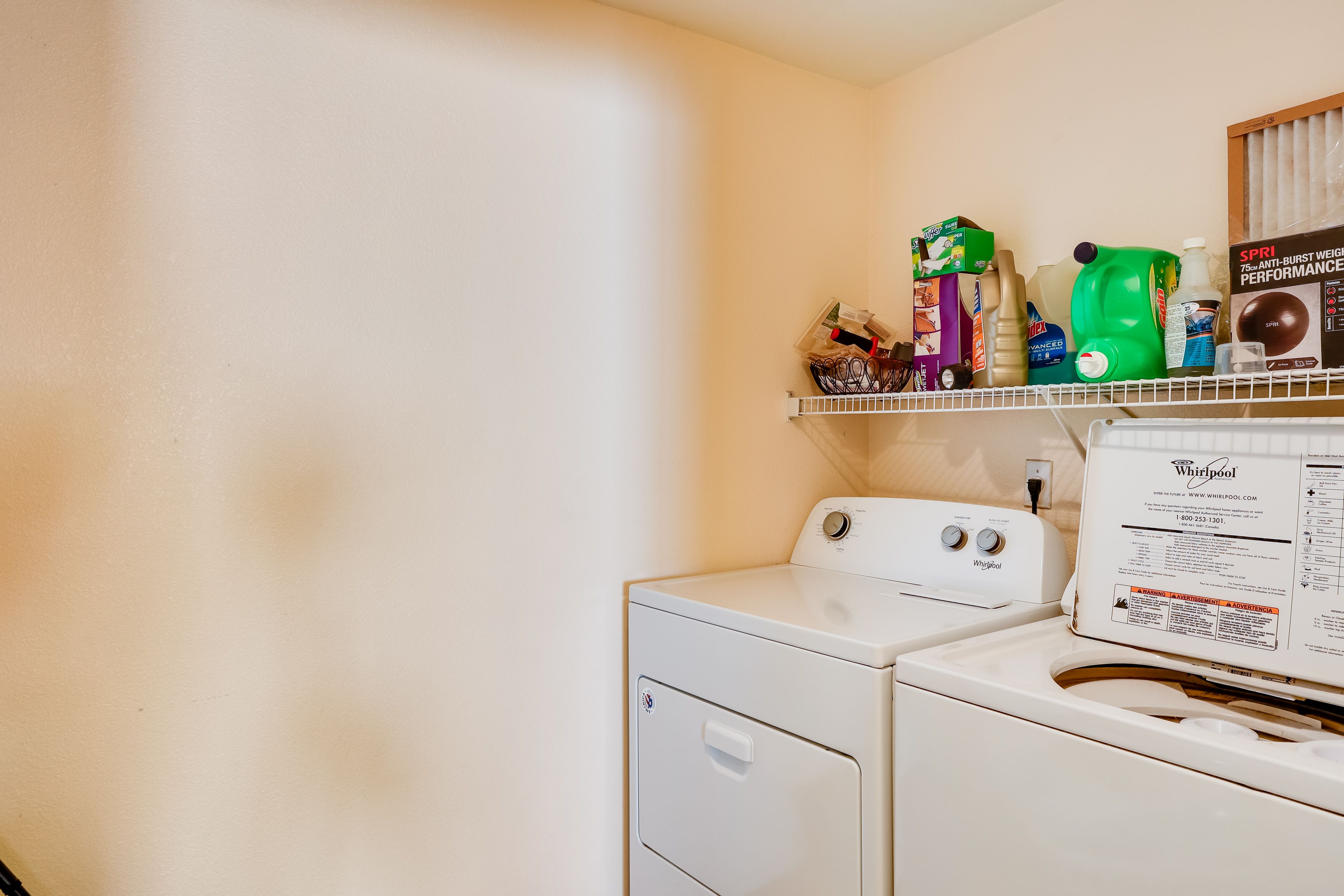 Laundry Closet | Unit 115