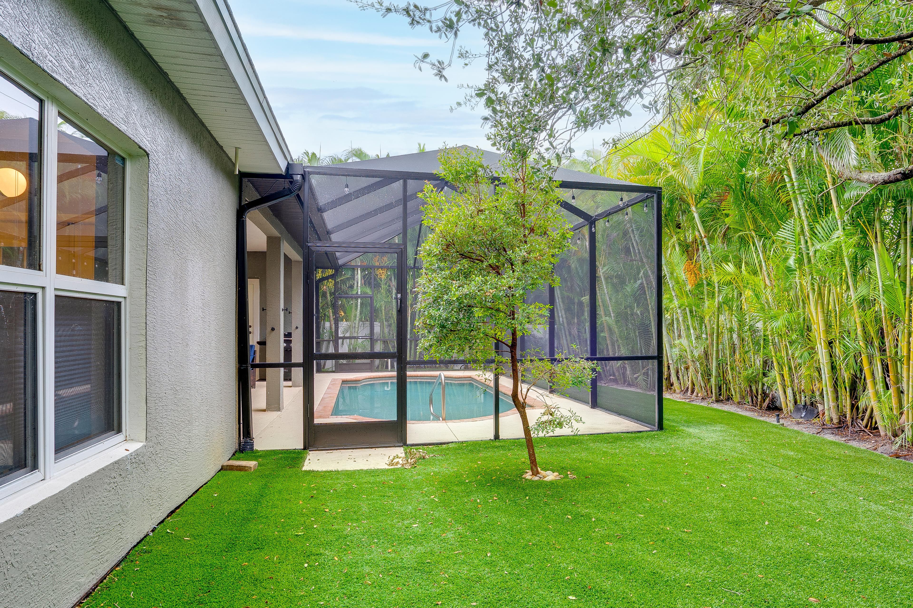 Fenced Backyard
