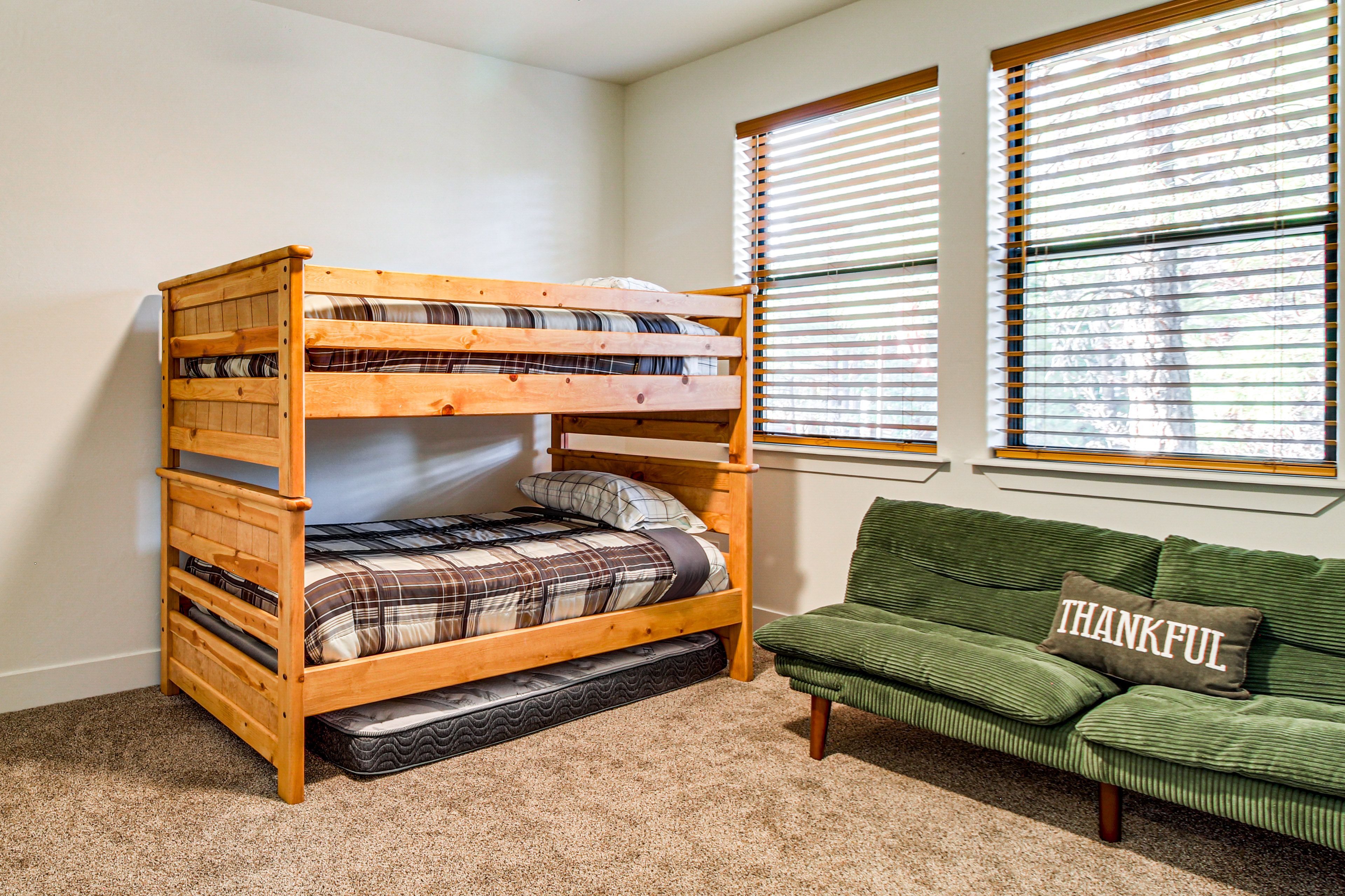 Bedroom 4 | Twin Bunk Bed | Twin Futon