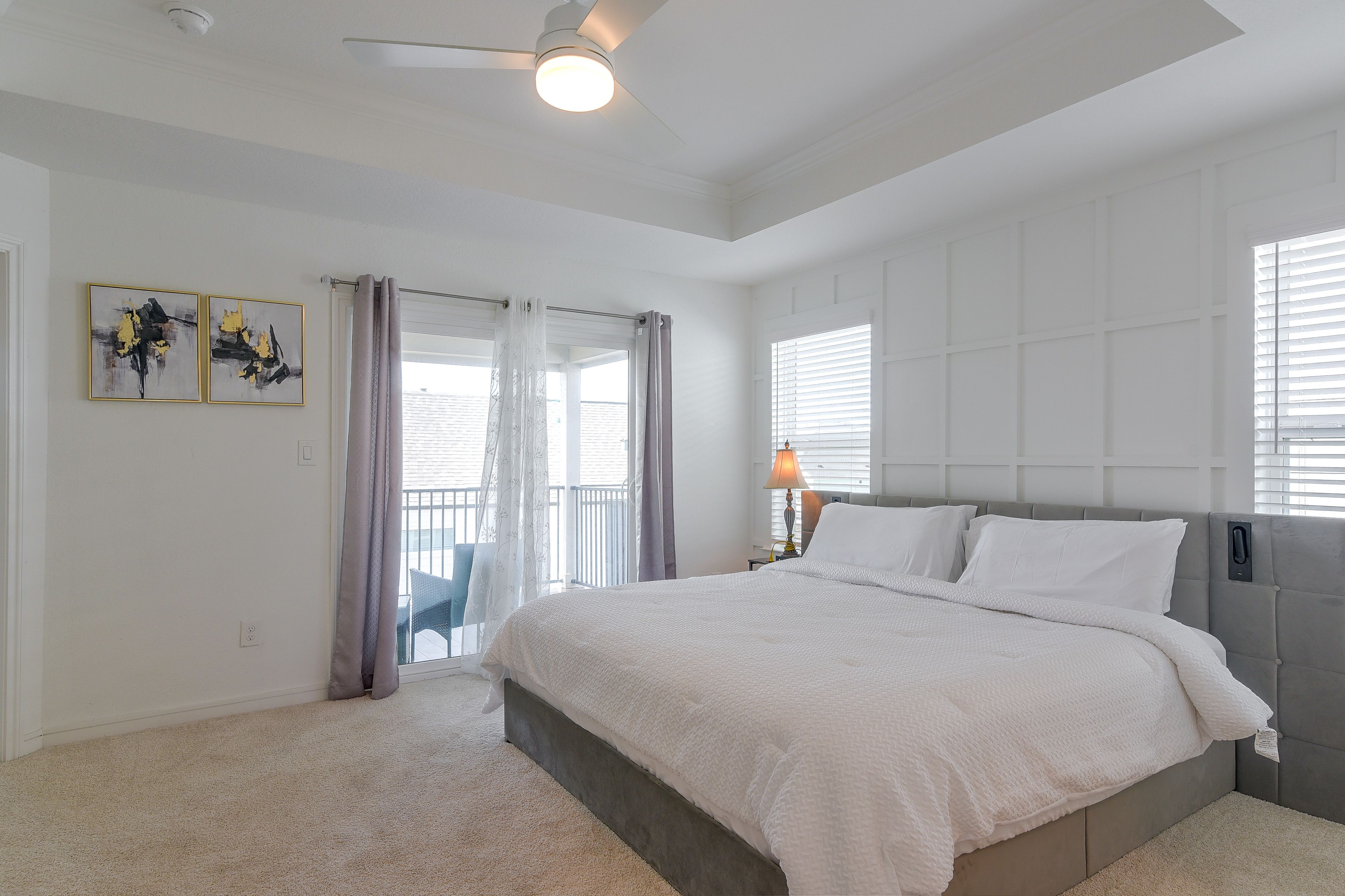 Bedroom 1 | King Bed | Balcony