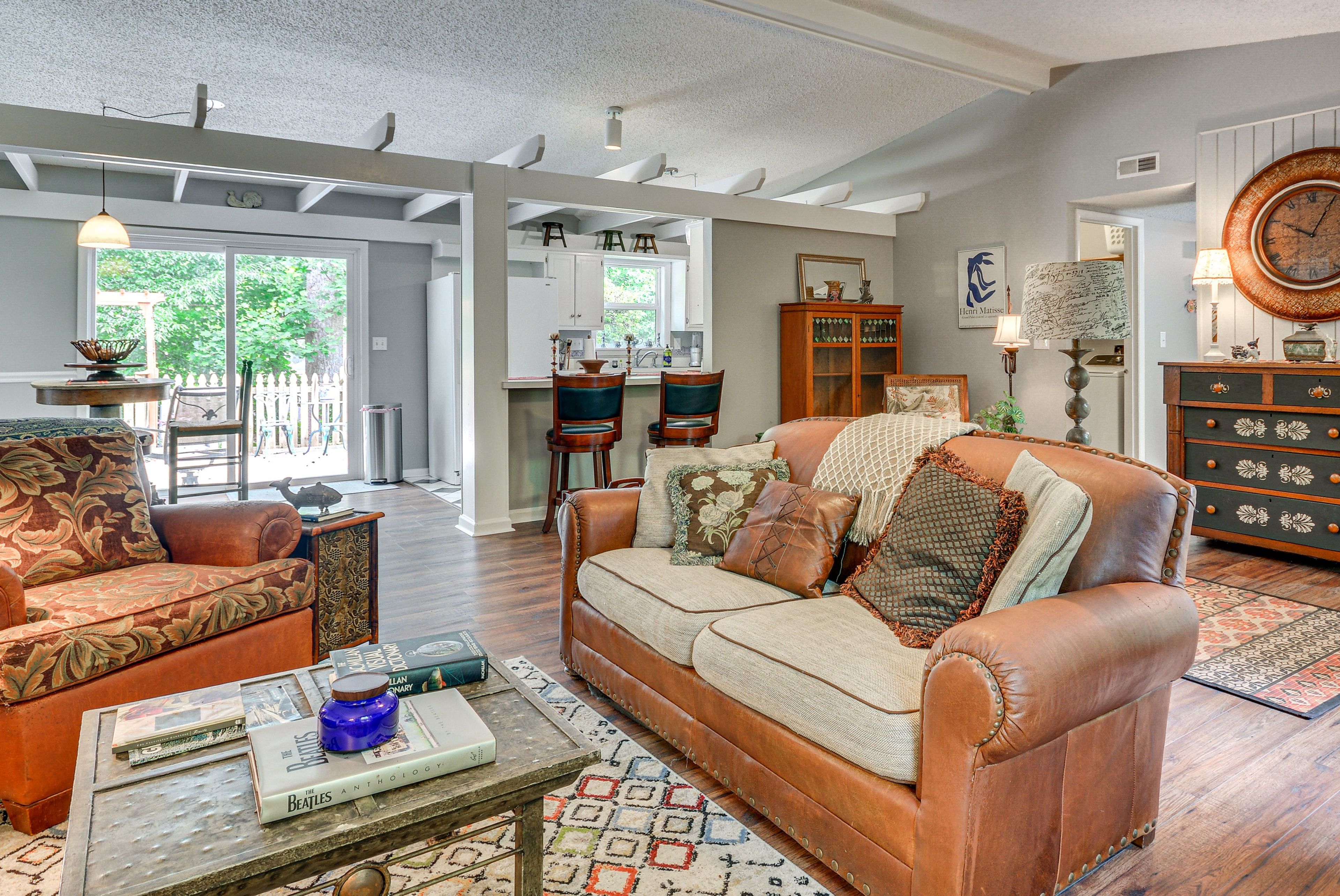 Greensboro Vacation Rental | 3BR | 2BA | 1,500 Sq Ft | 1 Step to Enter