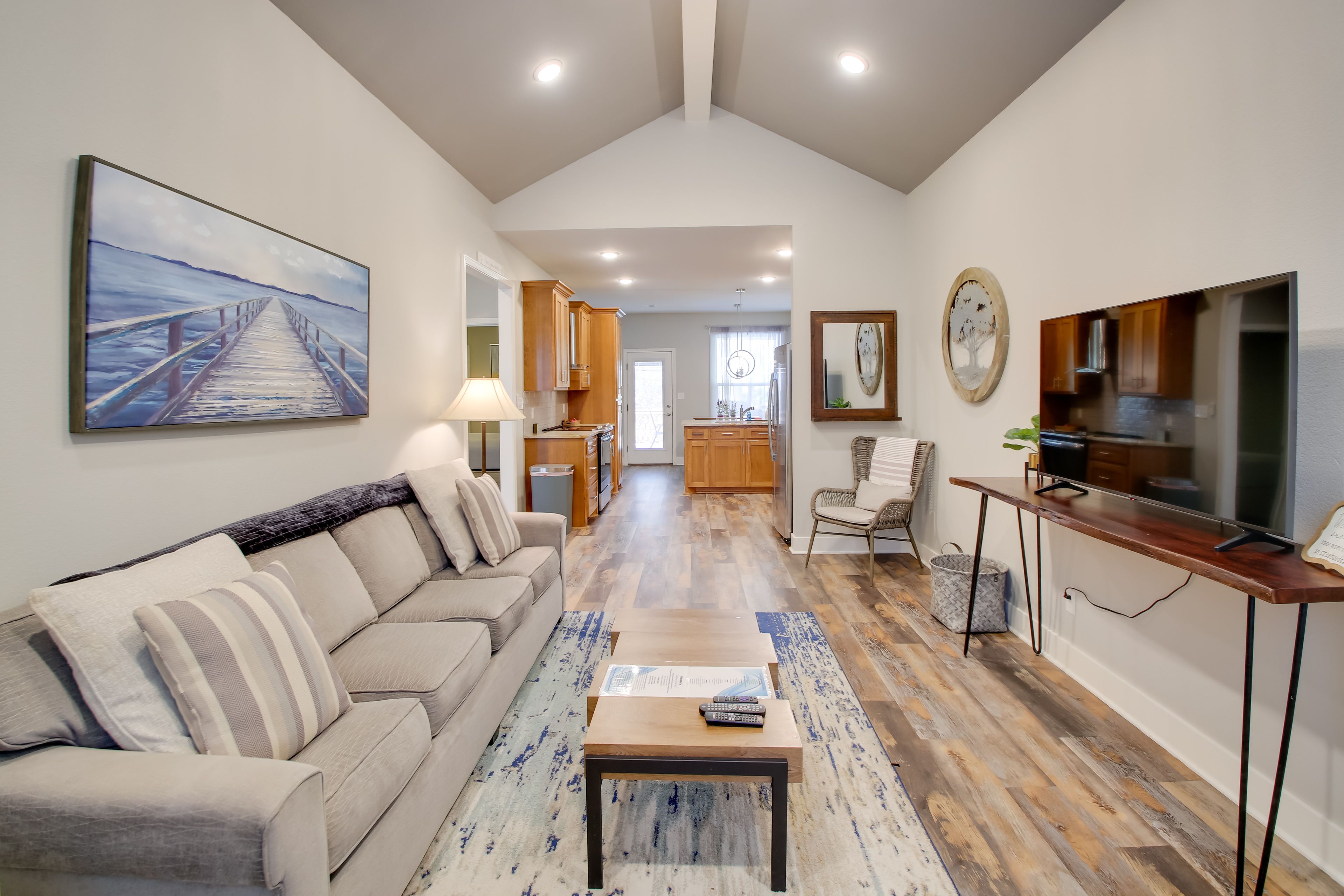 Unit A Interior | Living Room