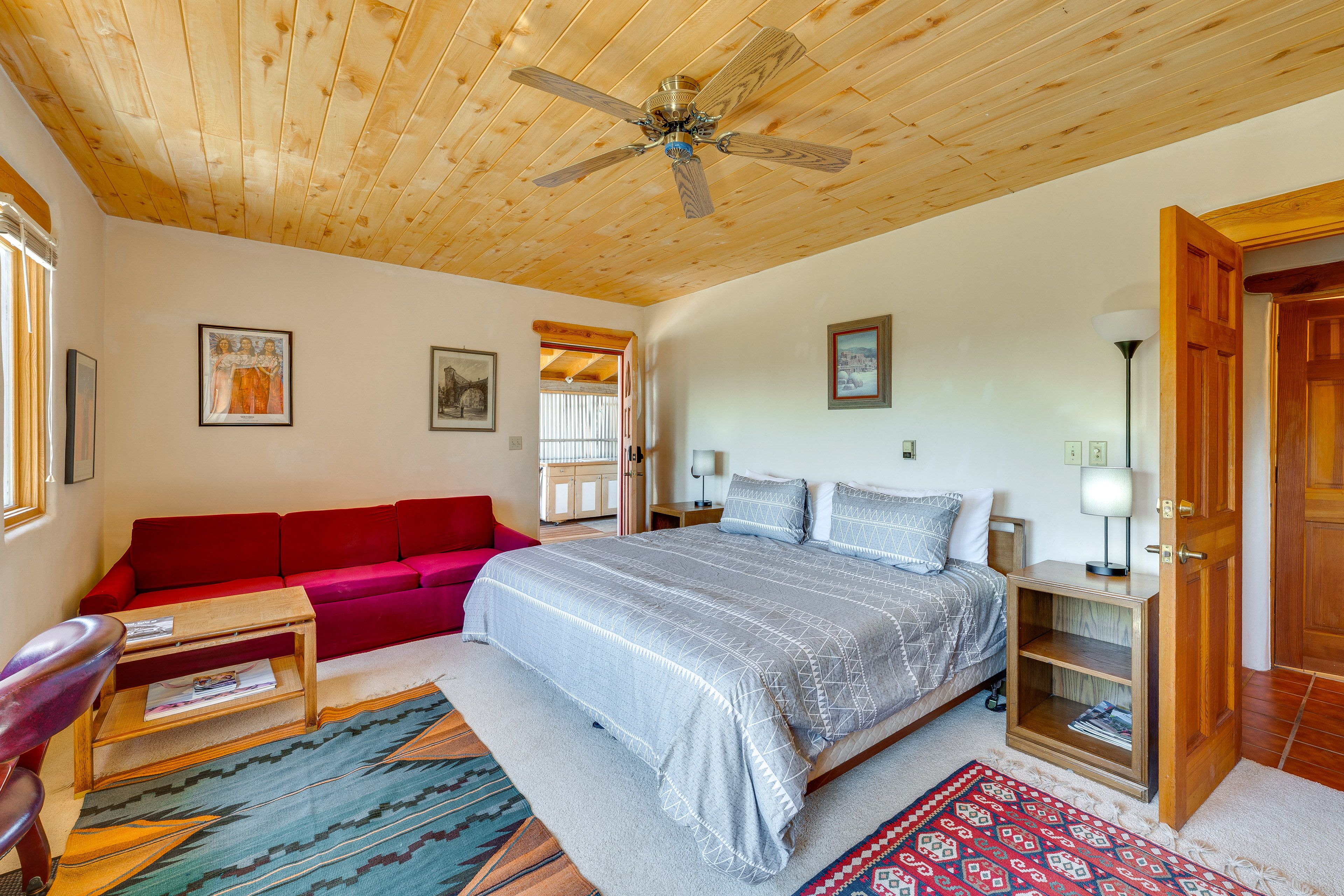 Bedroom 1 | Radiant Heating | Ceiling Fans