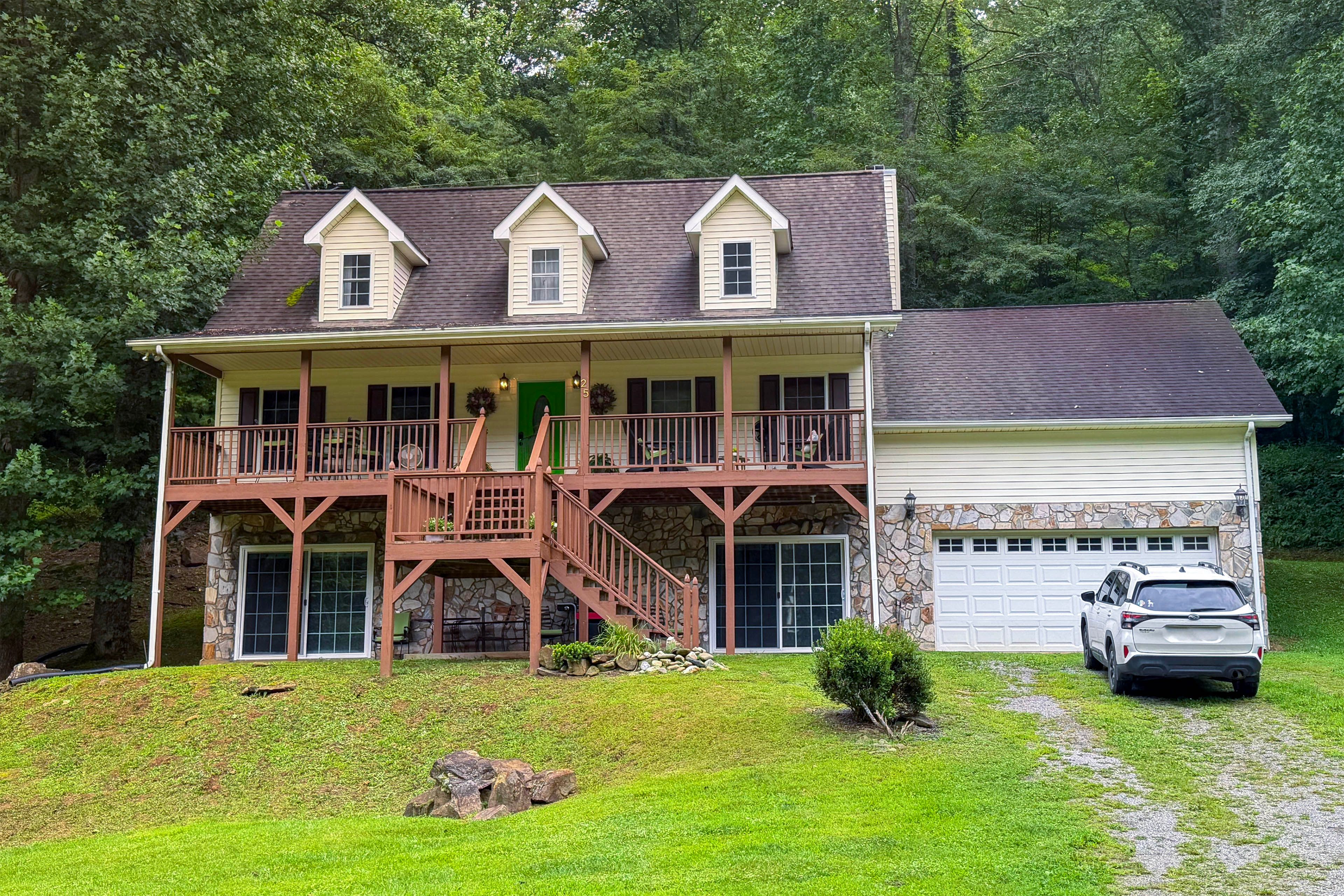 Ample Parking in Driveway