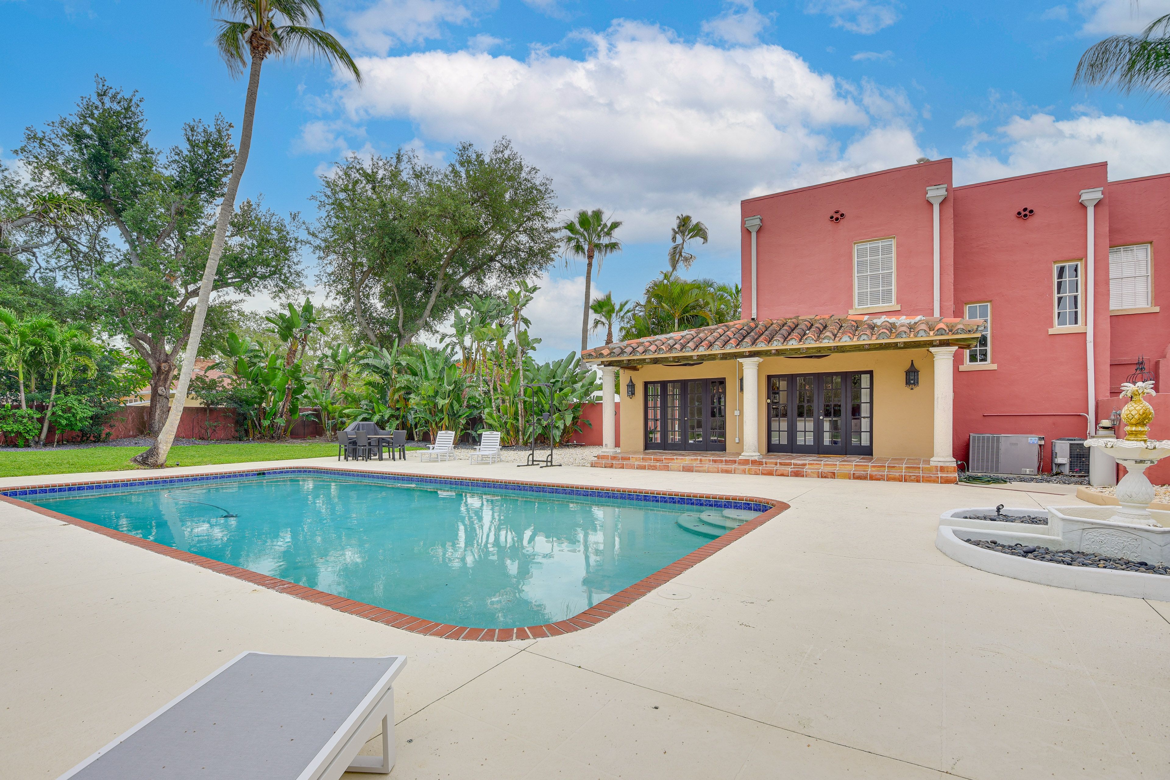 Private Backyard Area