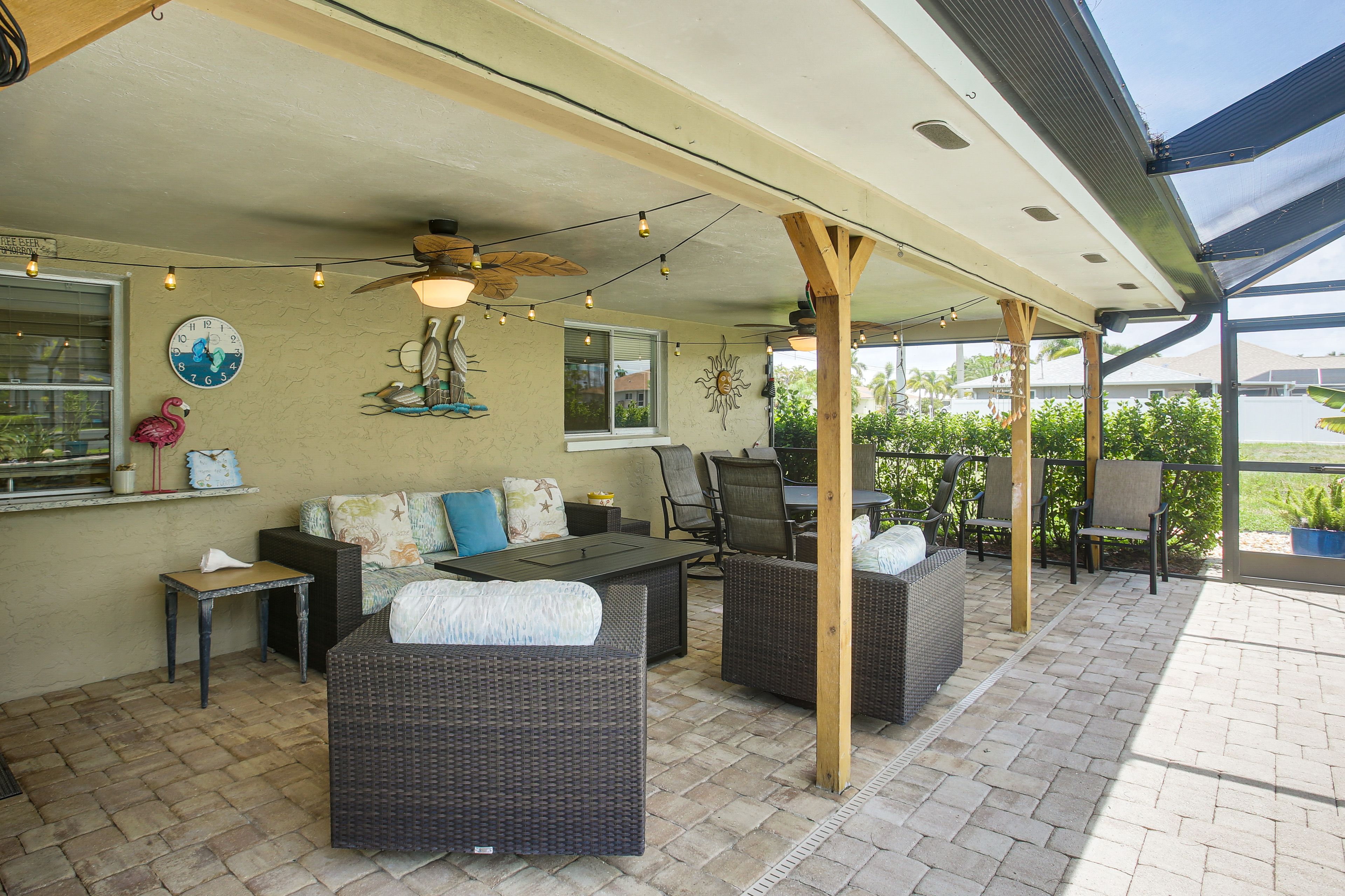 Covered Patio | Screened Lanai | Private Pool