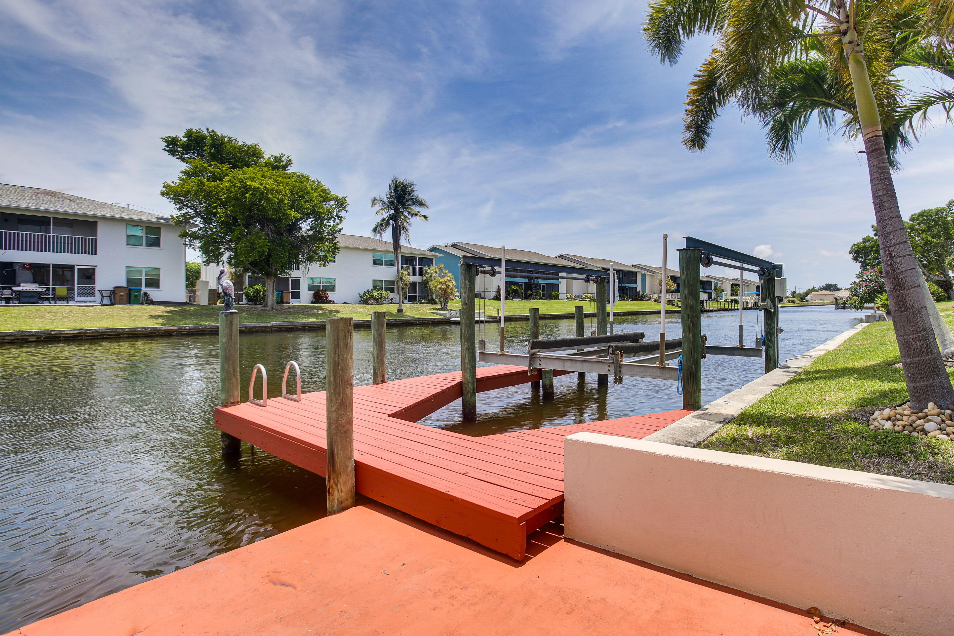Exterior | Private Dock | Canal Access