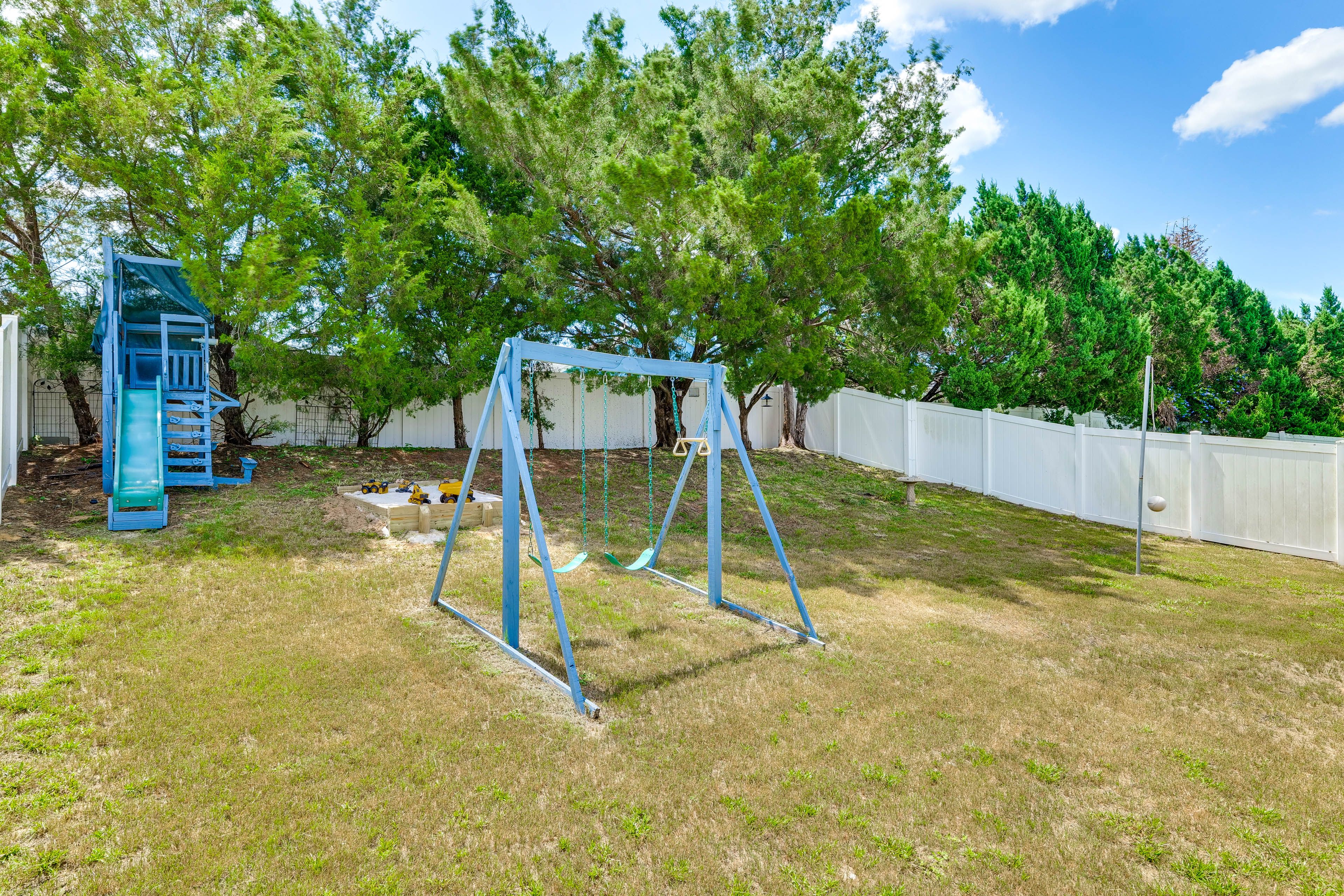 Fenced Backyard