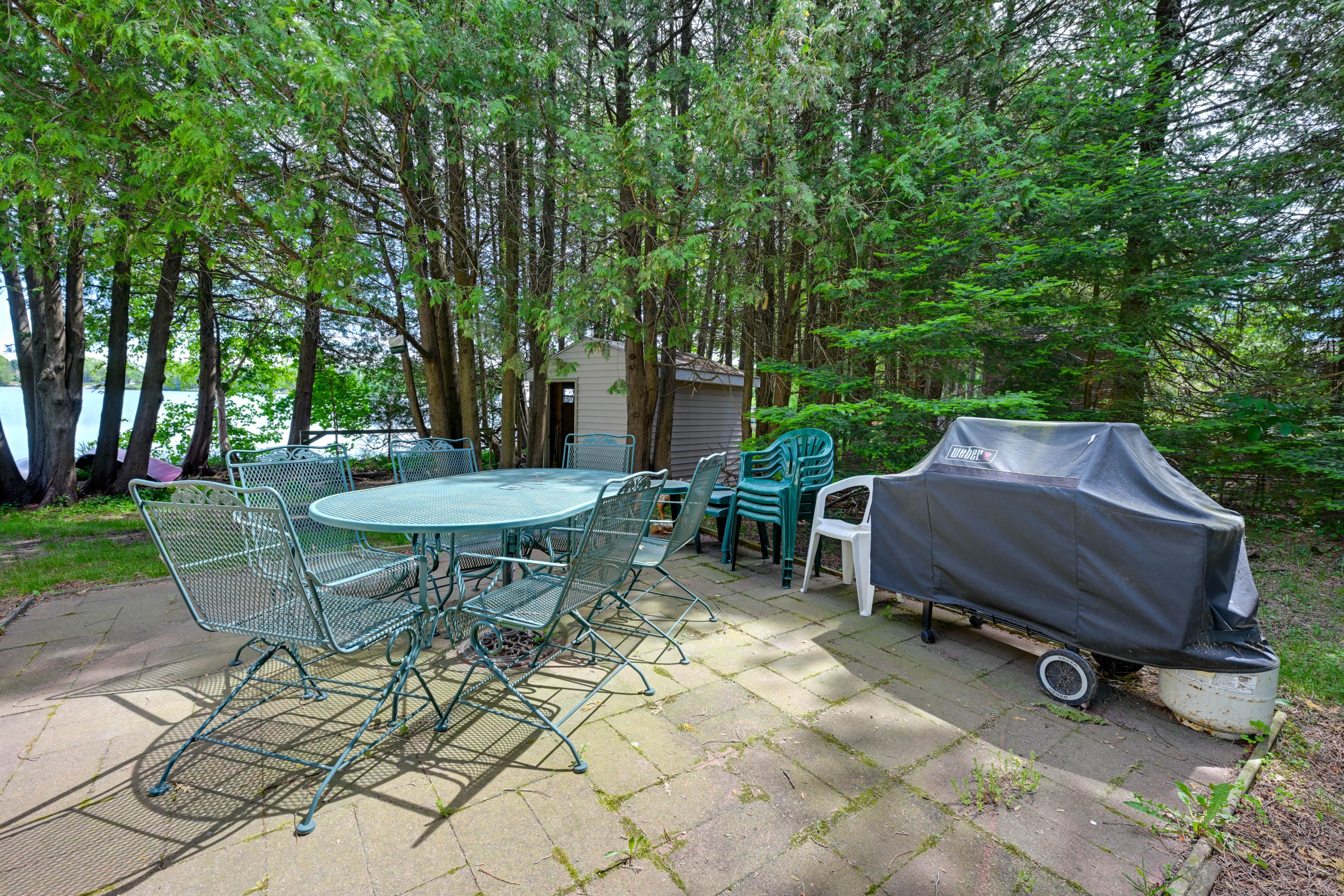 Private Backyard Area