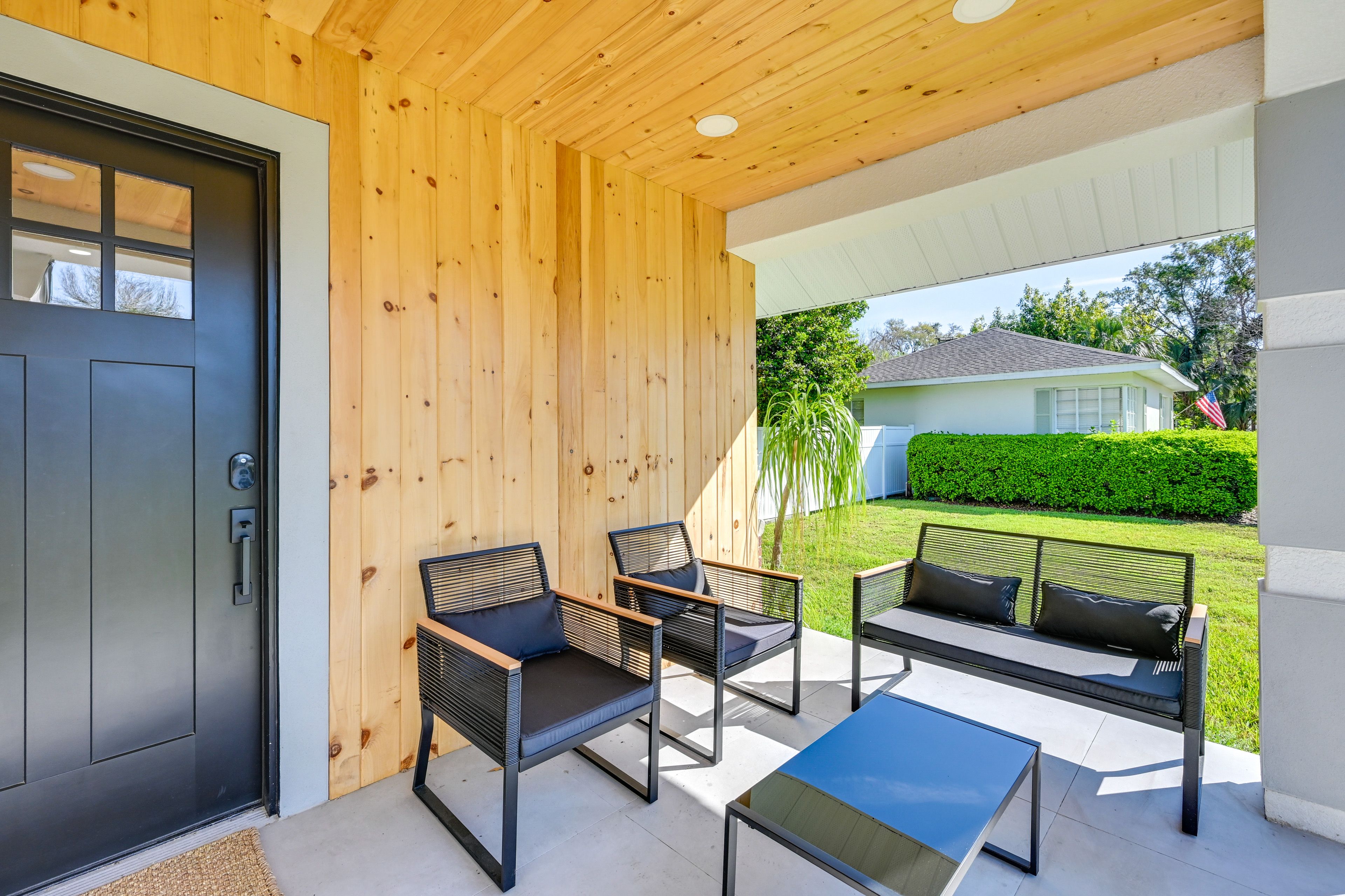 Covered Porch | Main Home Entrance | 3 Steps Required