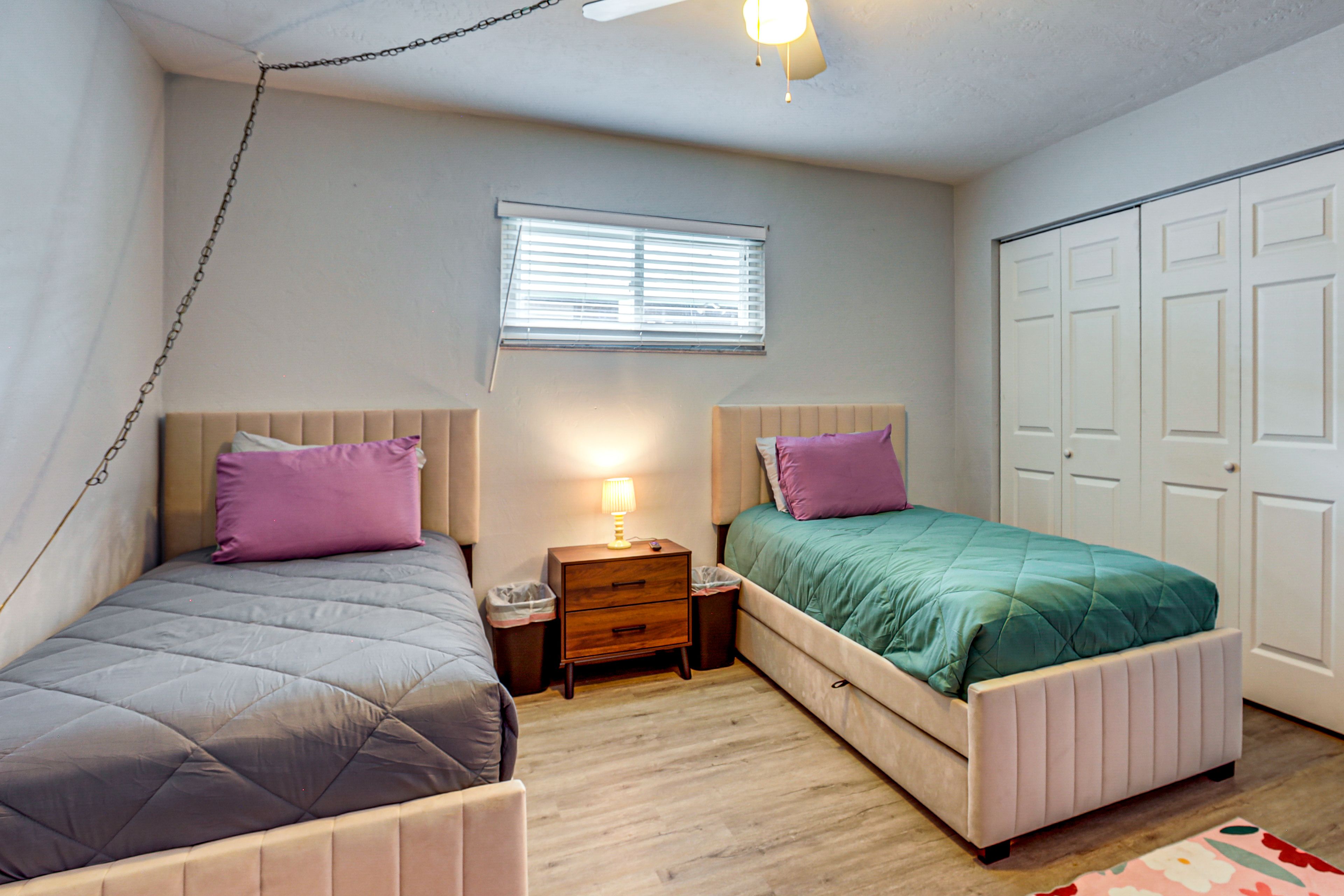 Bedroom 3 | 2 Twin Beds w/ 1 Twin Trundle