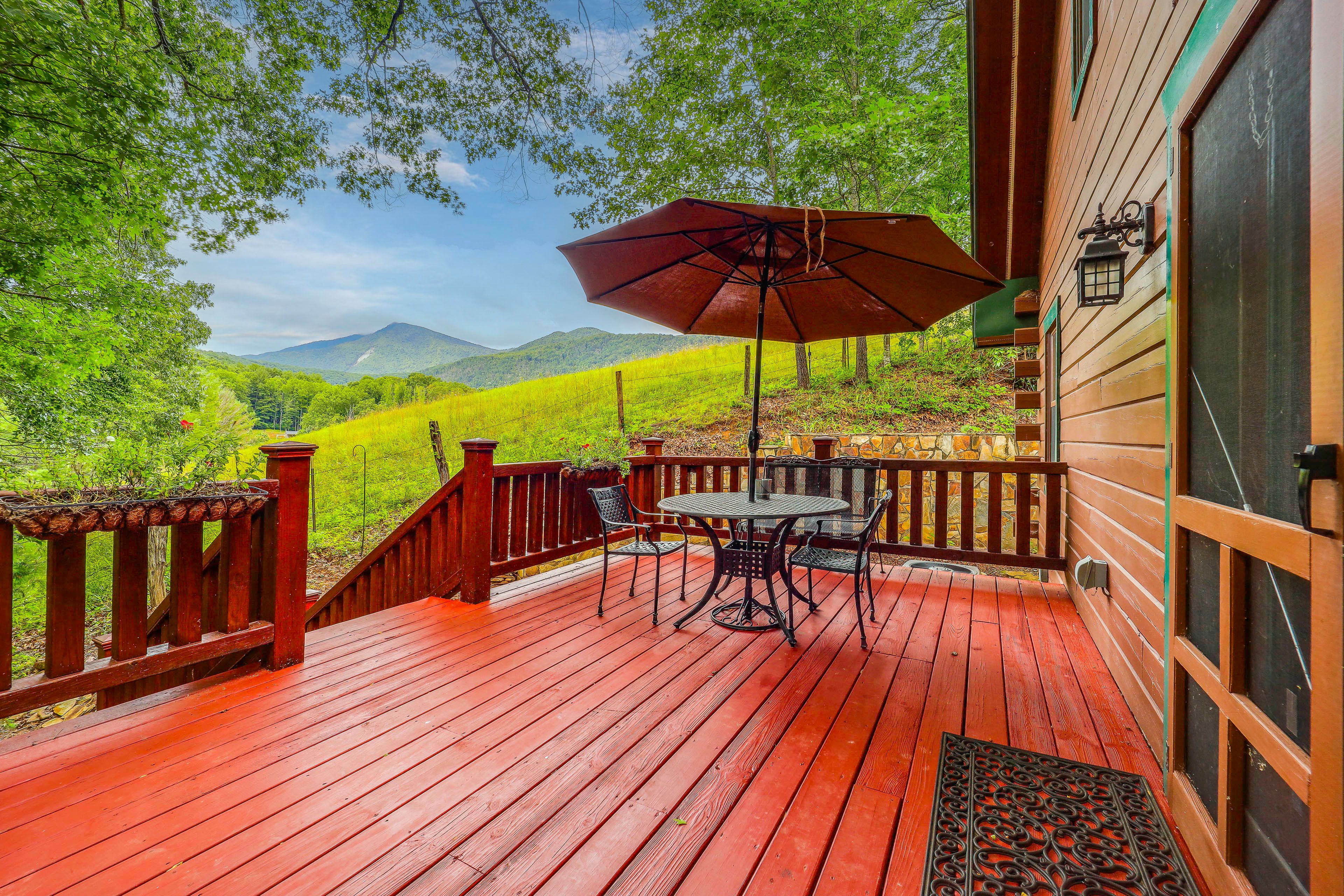 Private Deck | Mountain Views