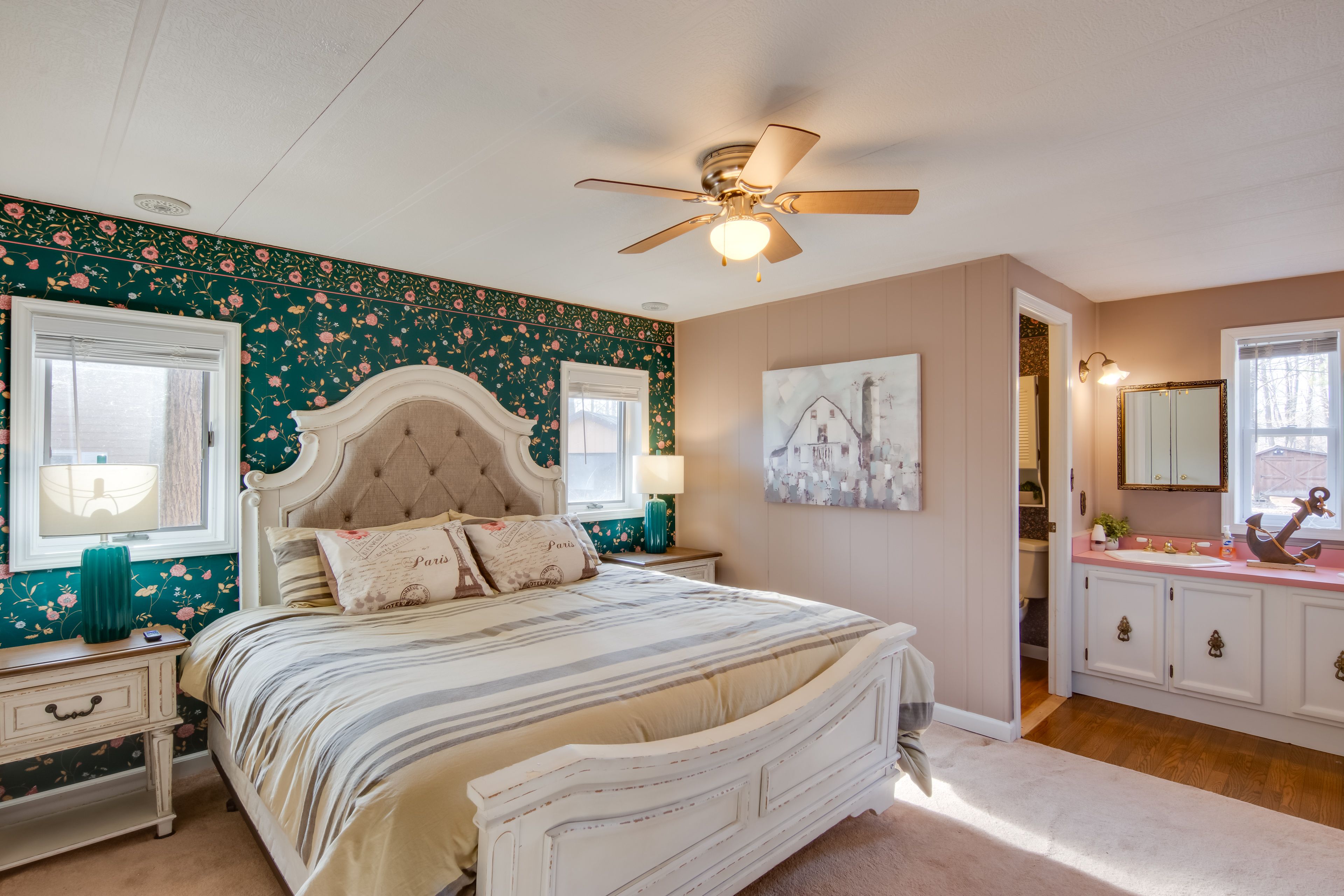 Cottage A | Bedroom 1 | King Bed
