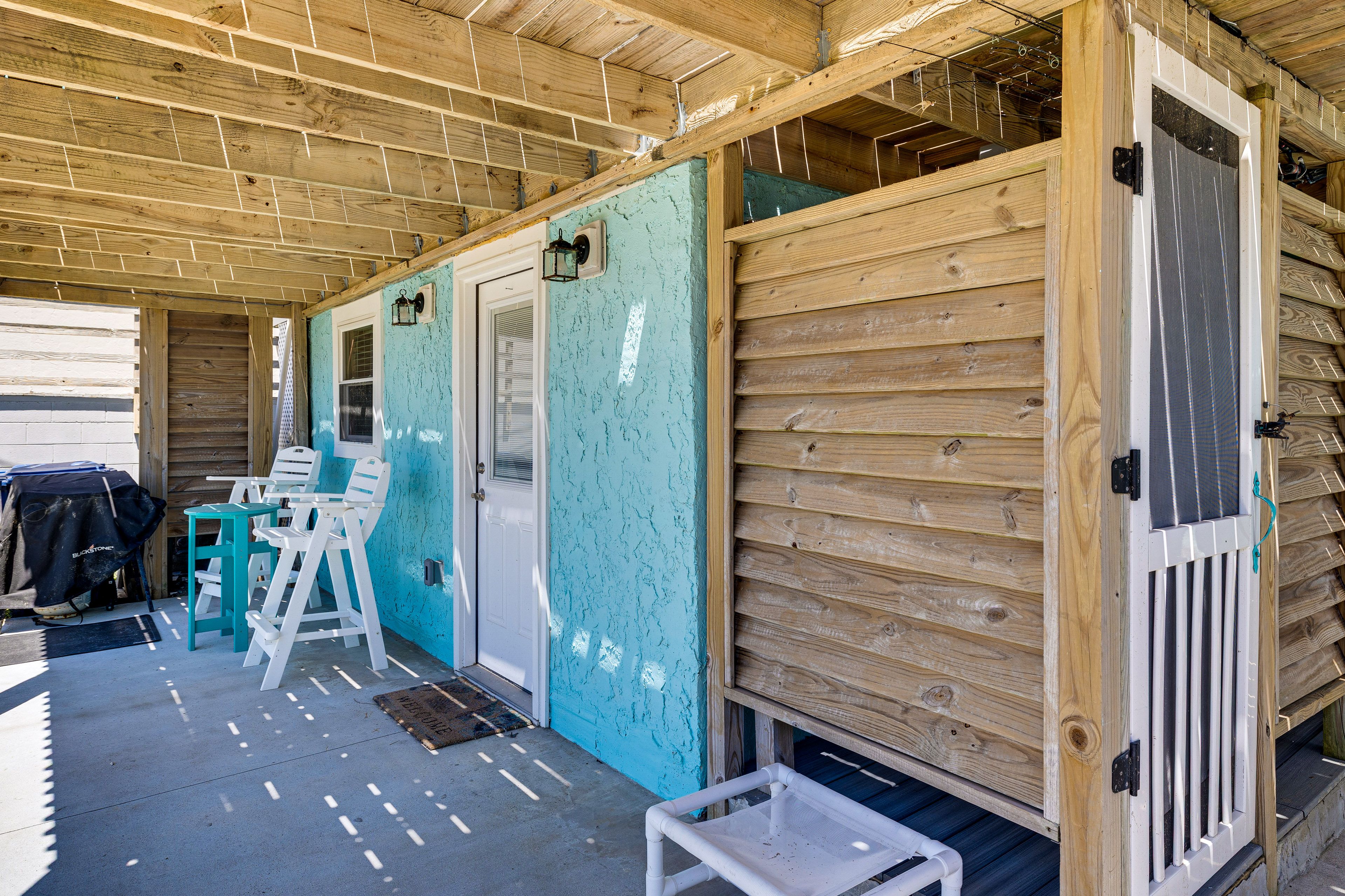 Covered Back Porch