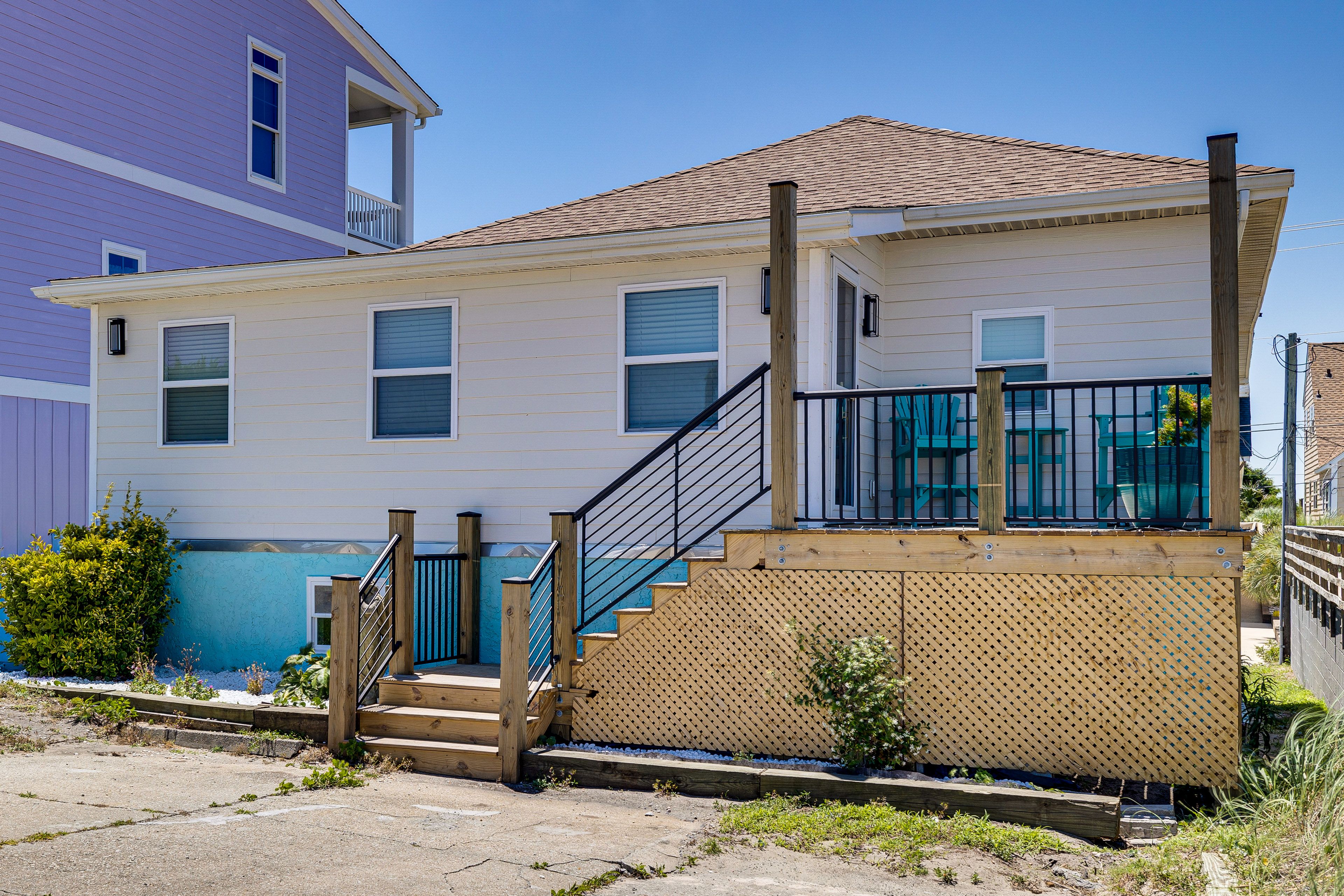 Exterior | 2-Story Home | Step-Free Entry via Lower Level