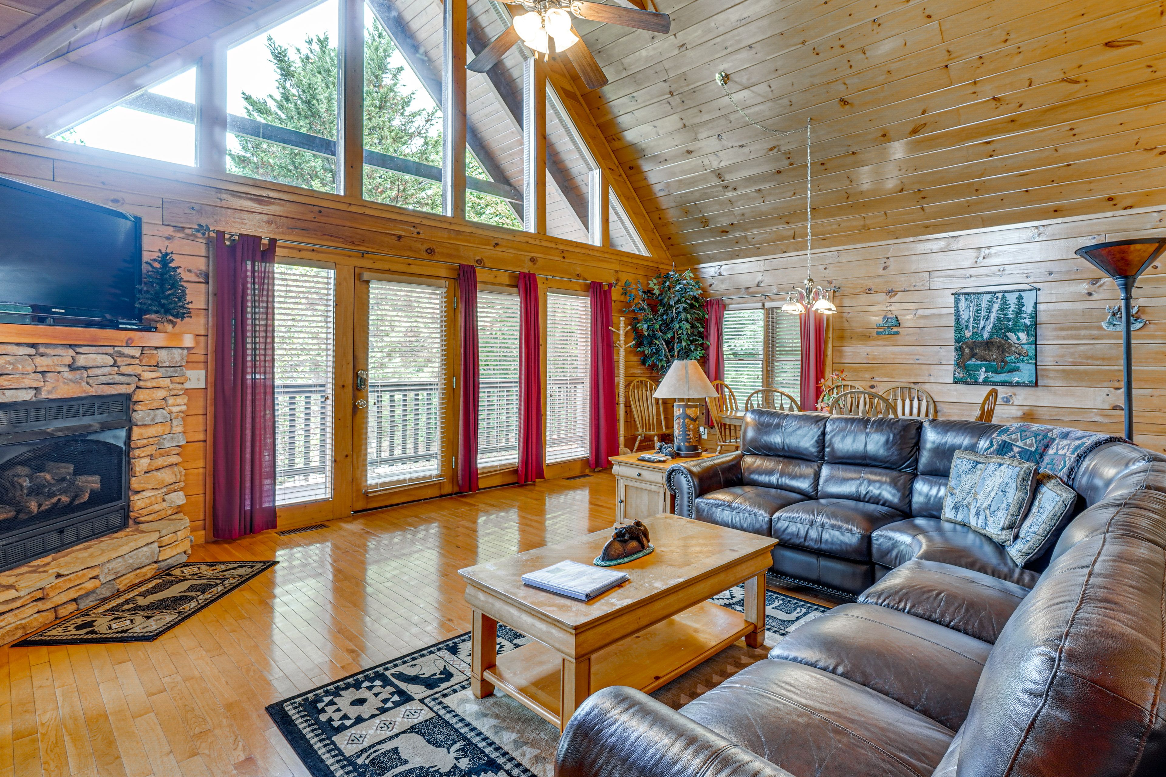 Living Room | Main Level | Queen Air Mattress (Sheets in Closet)