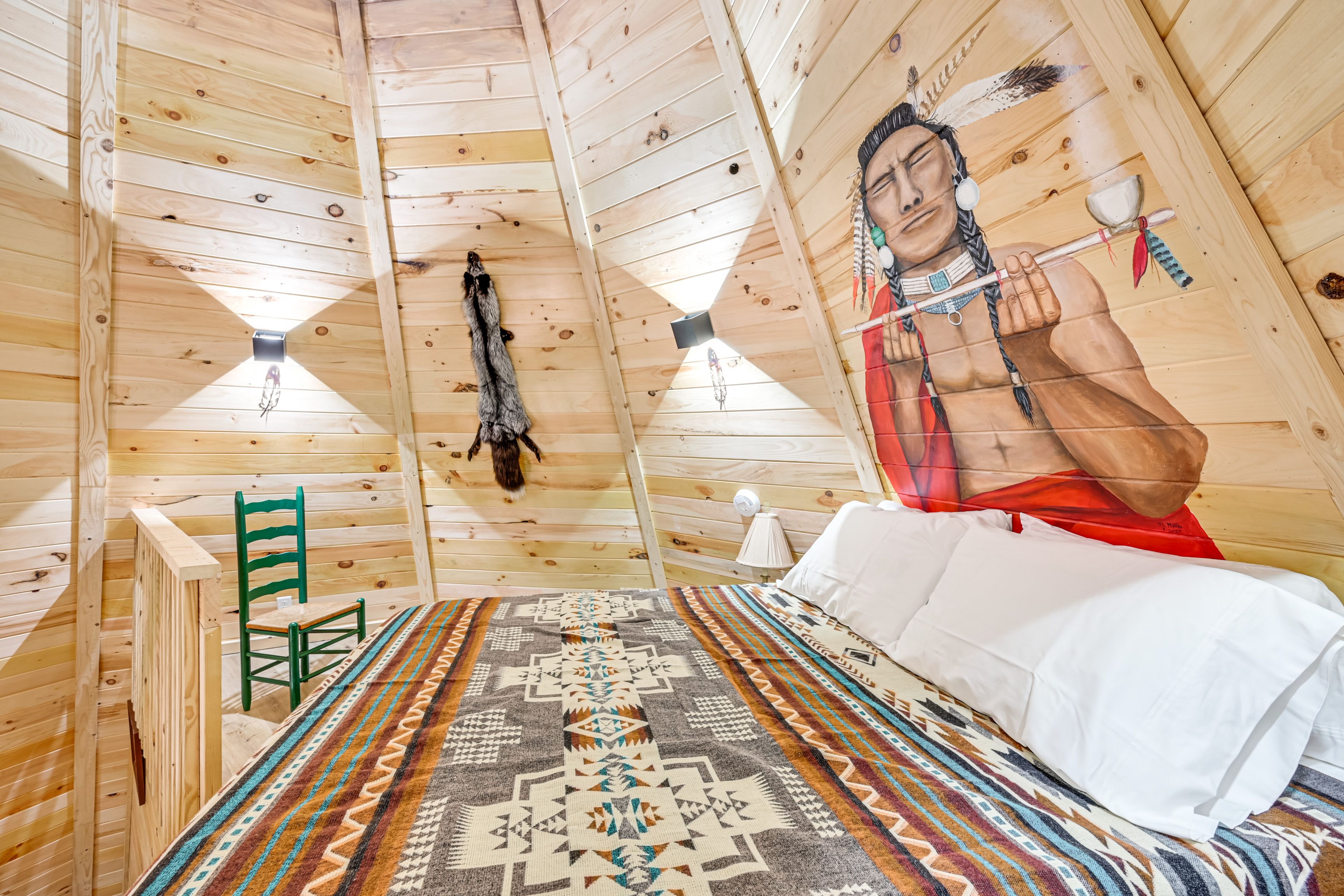 Lofted Queen Bed