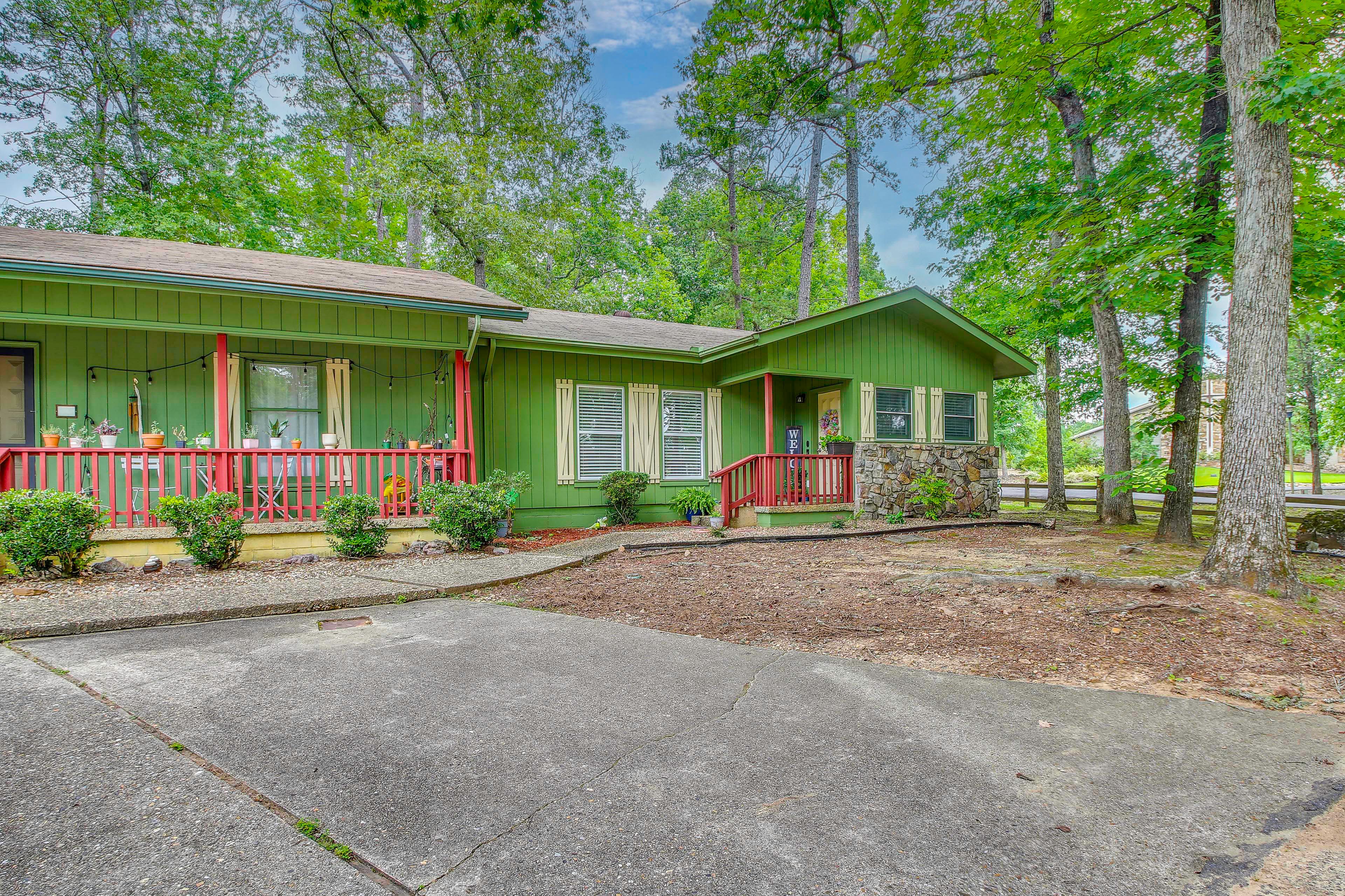 Hot Springs Village Vacation Rental | 3BR | 2BA | 1,162 Sq Ft