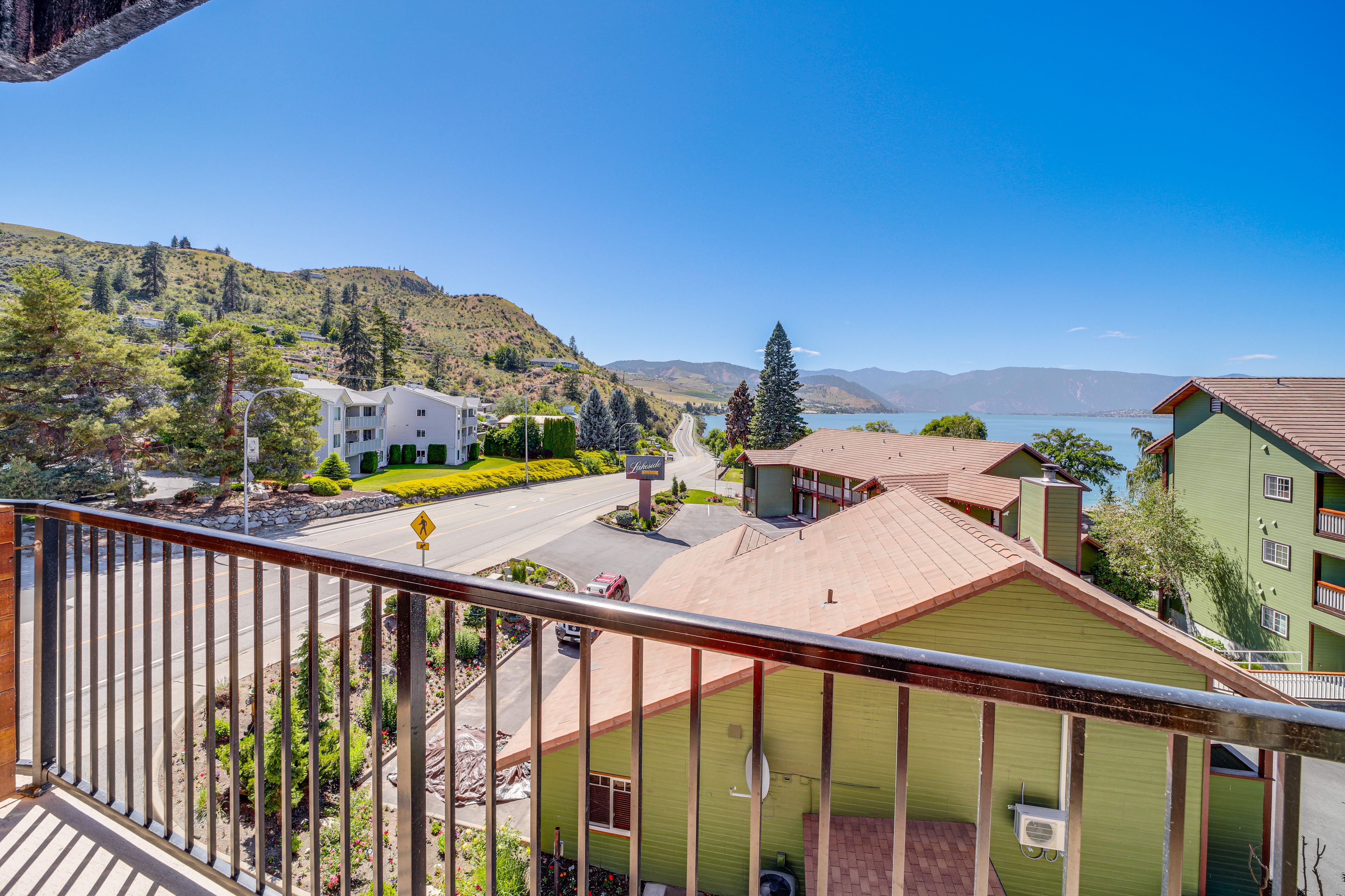 Unit 2 | Private Balcony w/ Mountain & Lake View