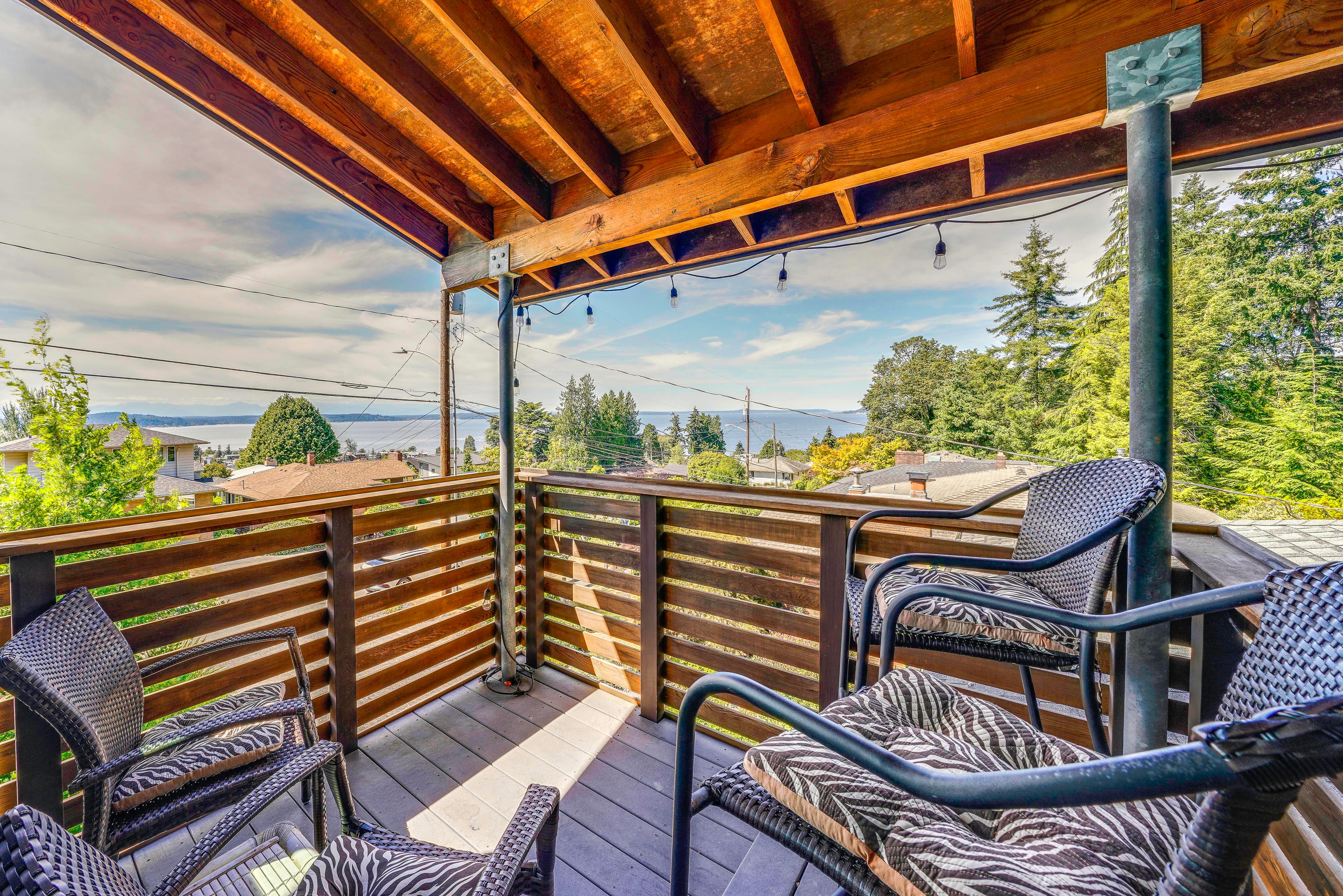 Balcony | Puget Sound Views