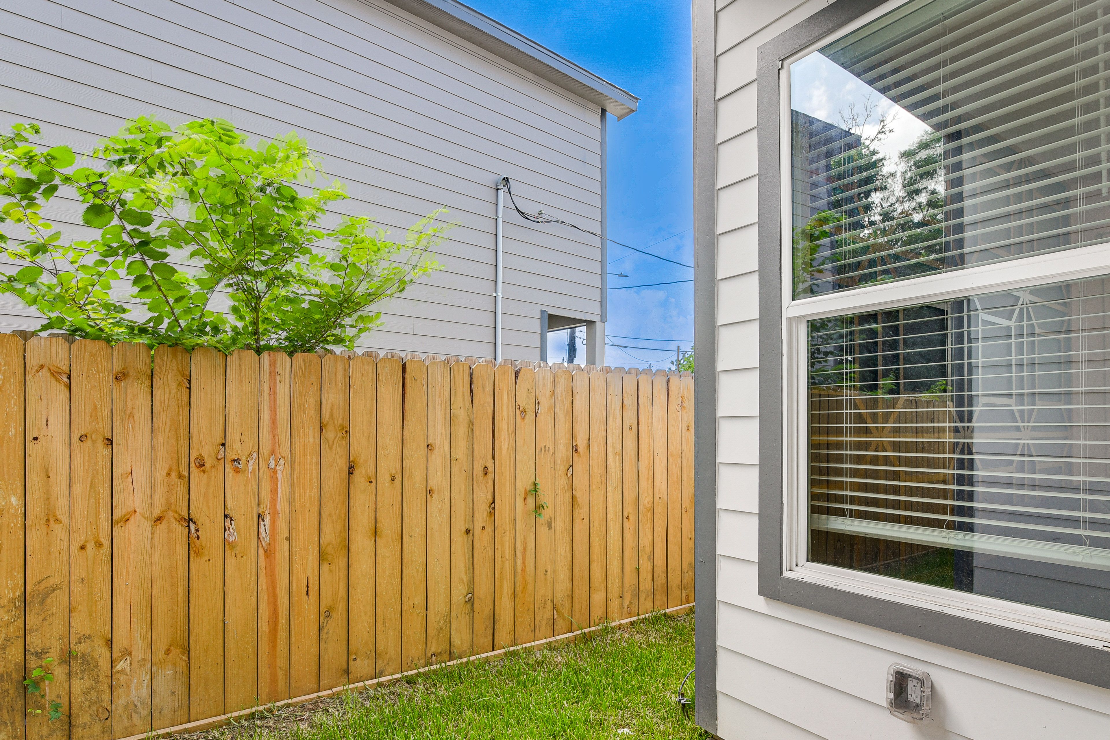 Fenced Yard