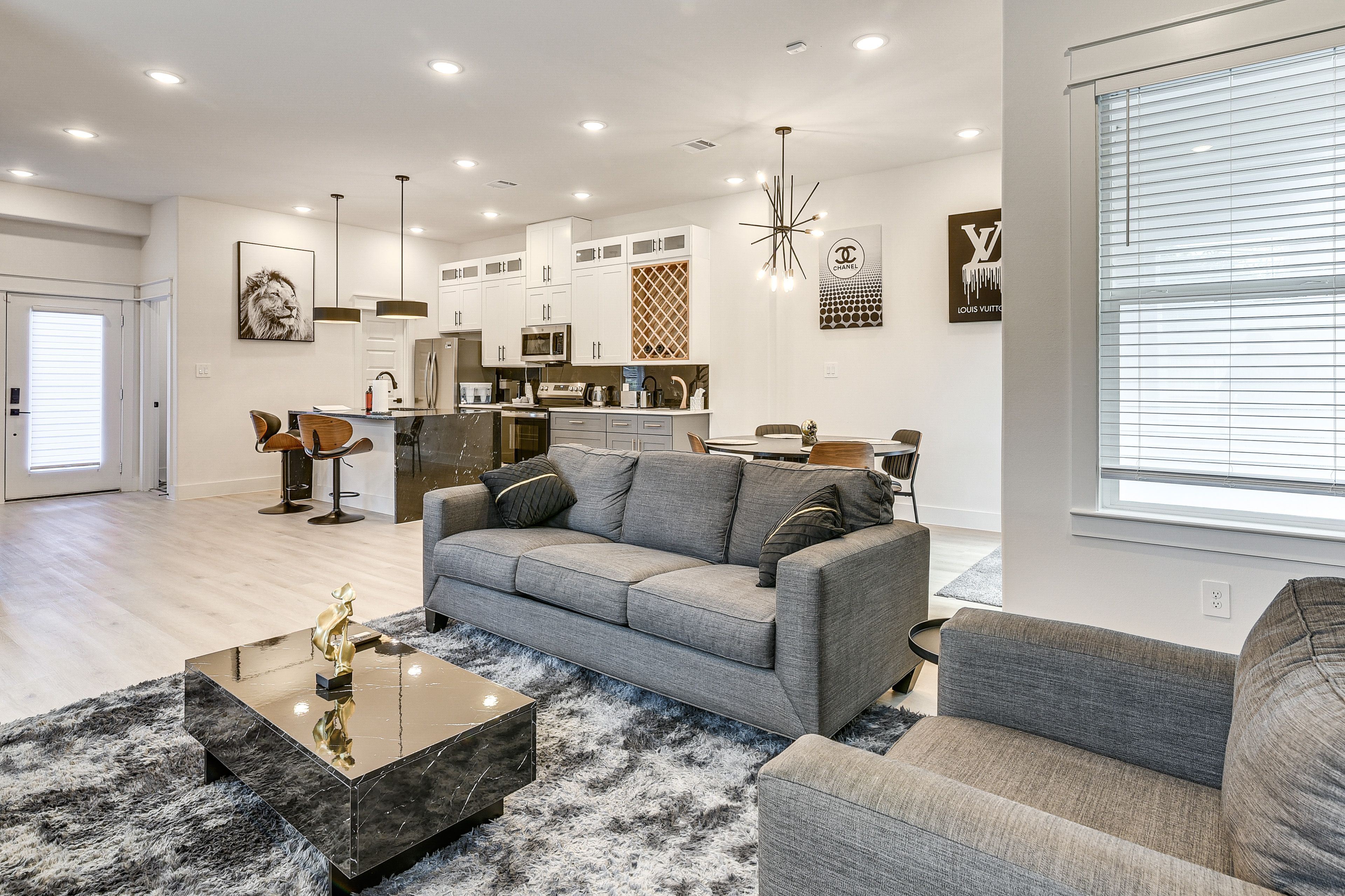 Living Room | 1st Floor | Full Sleeper Sofa