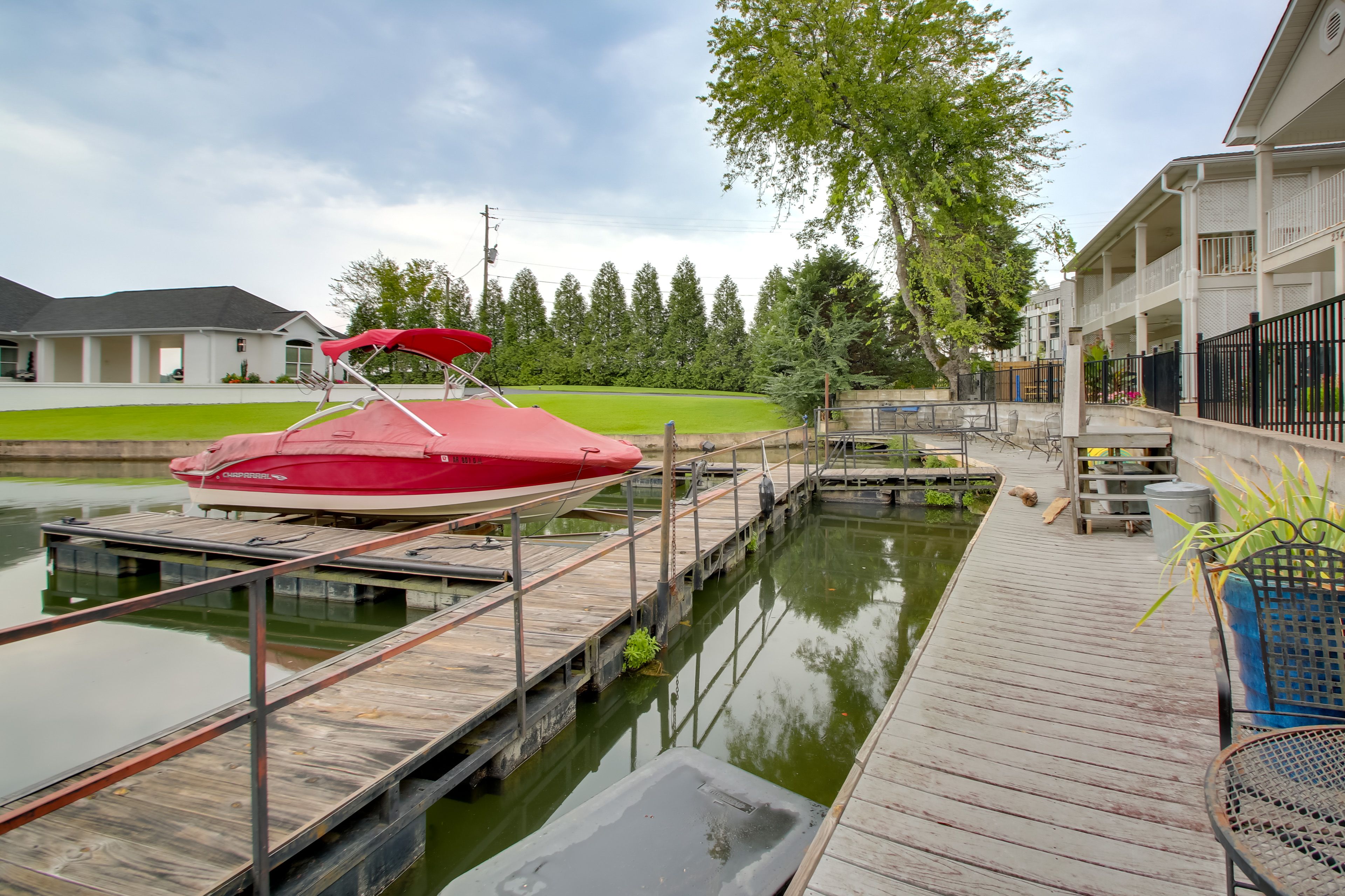 Shared Boat Dock w/ Boat Slip