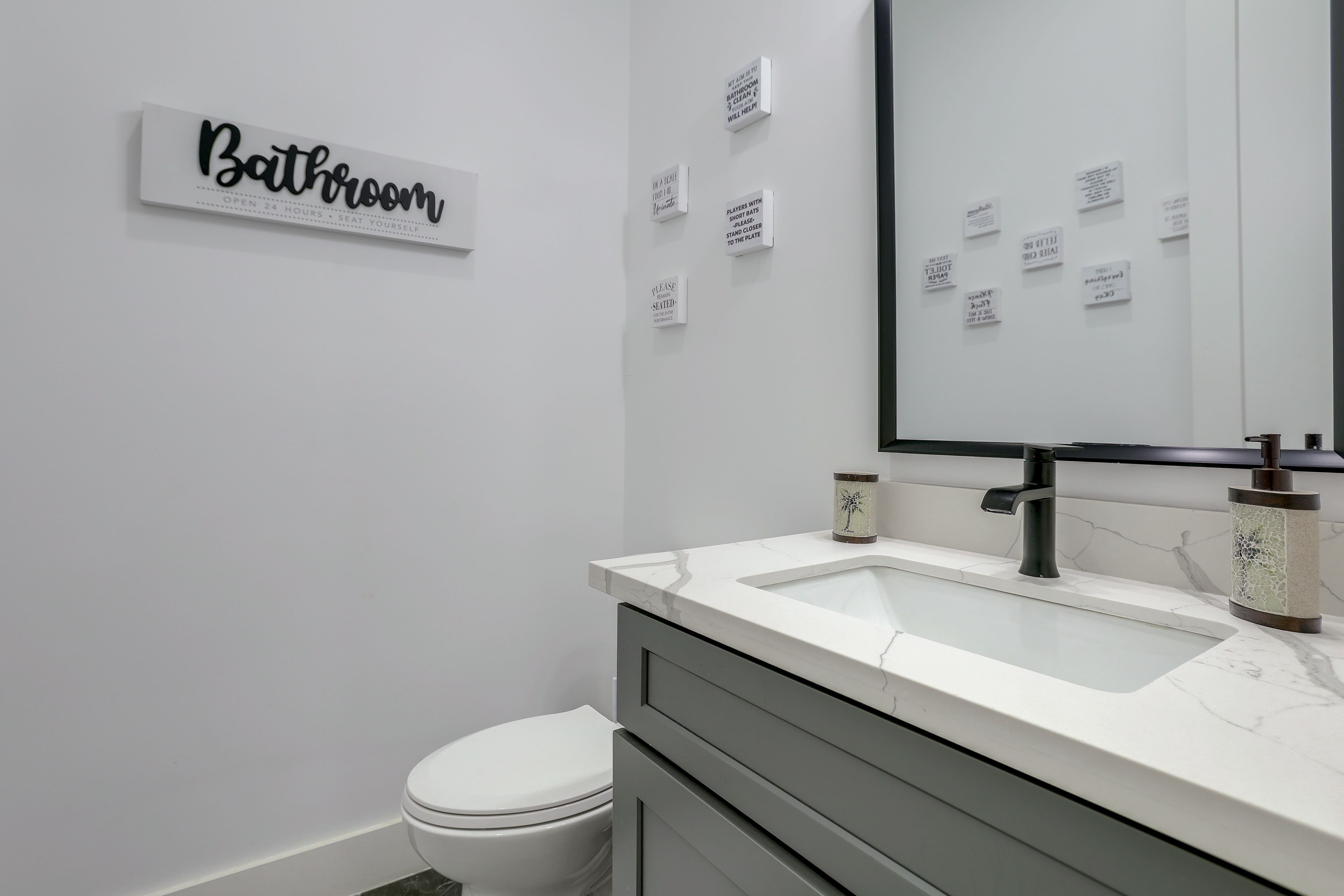 Half Bathroom | 1st Floor