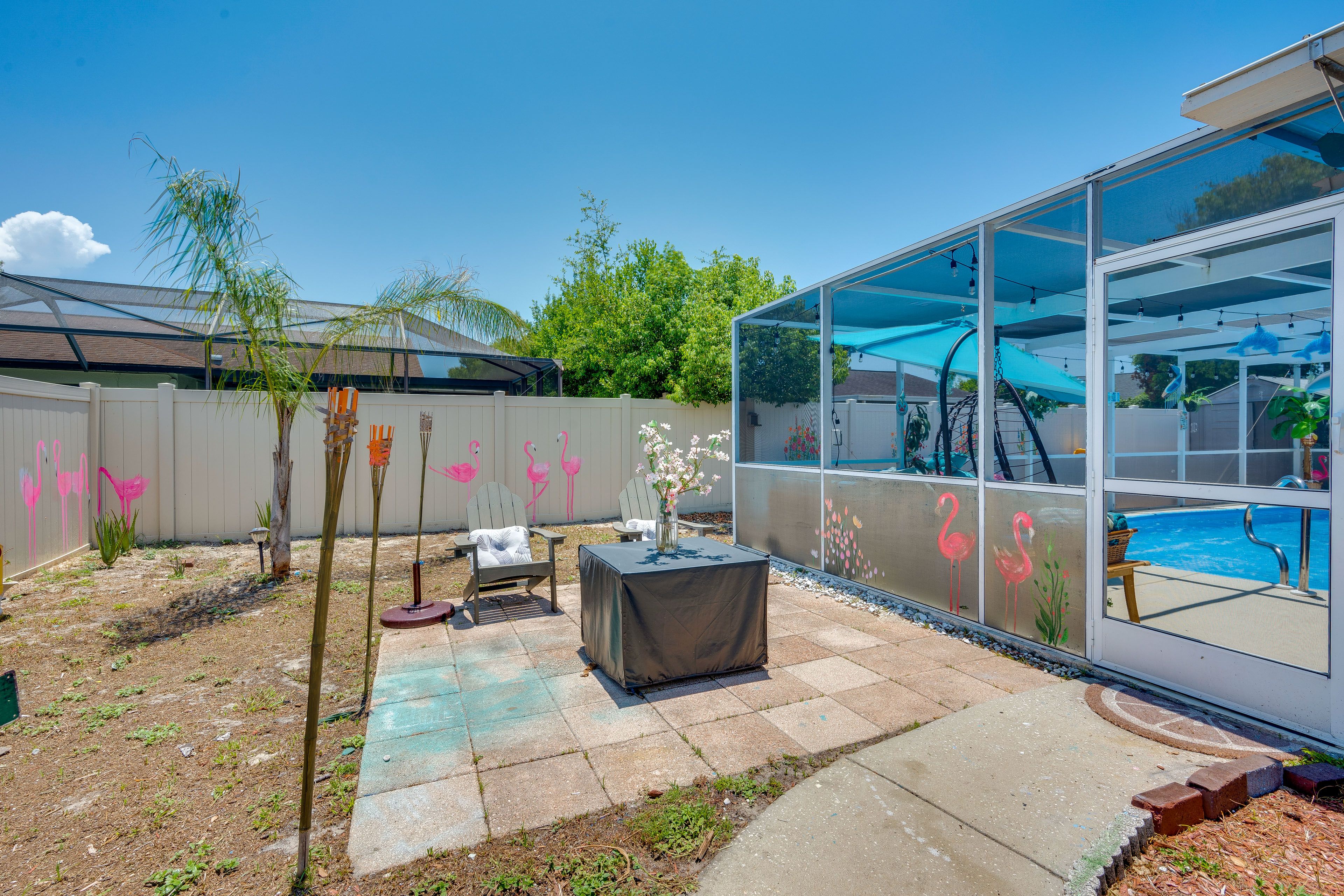 Private Yard | Fire Pit