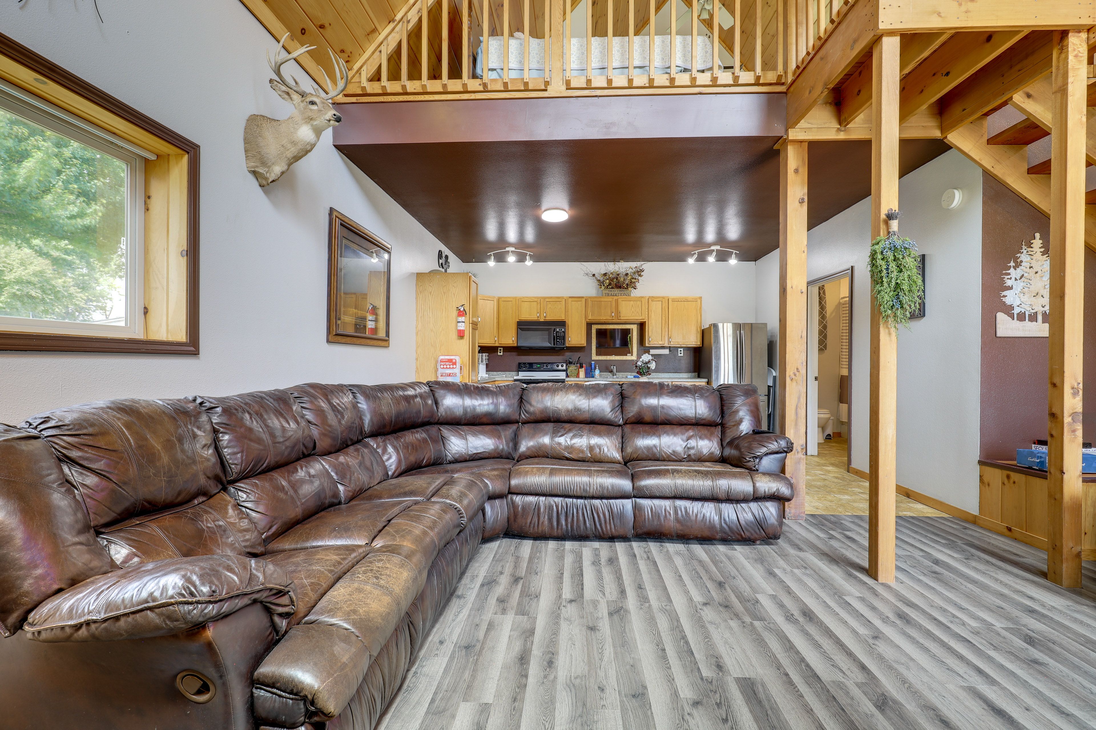 Maysville Vacation Rental | 1BR | 1BA | 900 Sq Ft | 1 Step to Enter