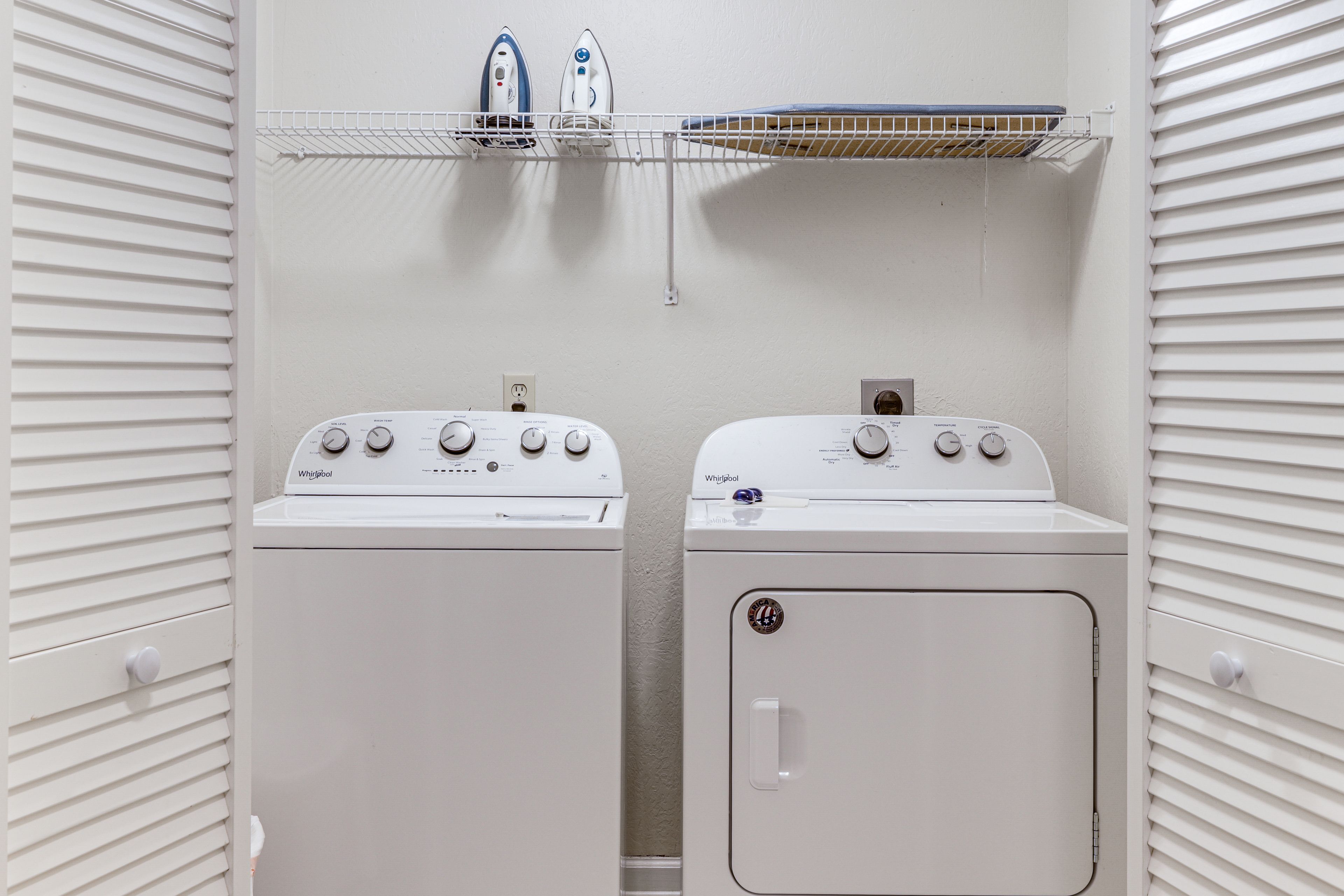 Laundry Closet | Lower Level
