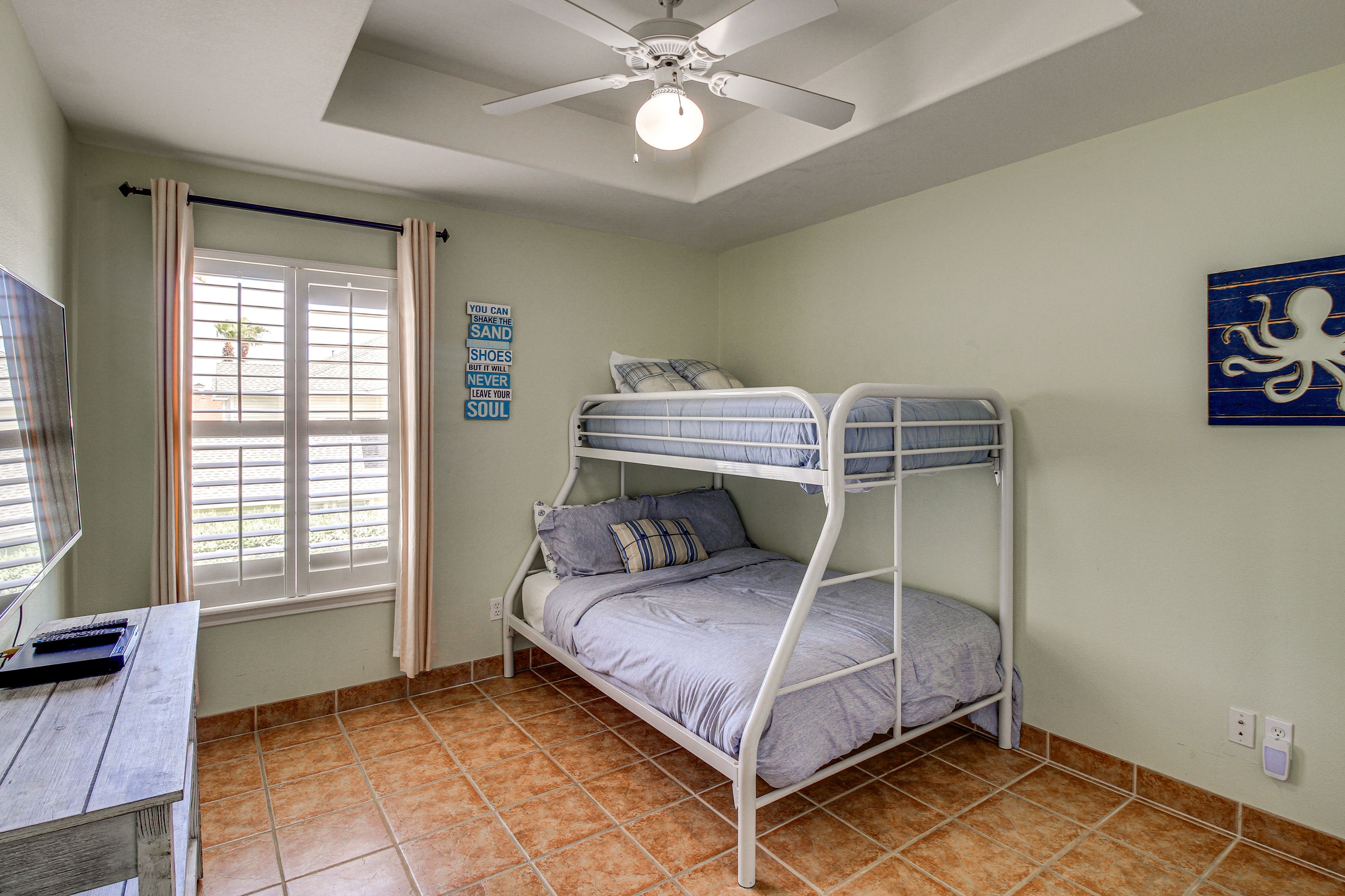 Bedroom 2 | Twin/Full Bunk Bed | Smart TV | 2nd Floor