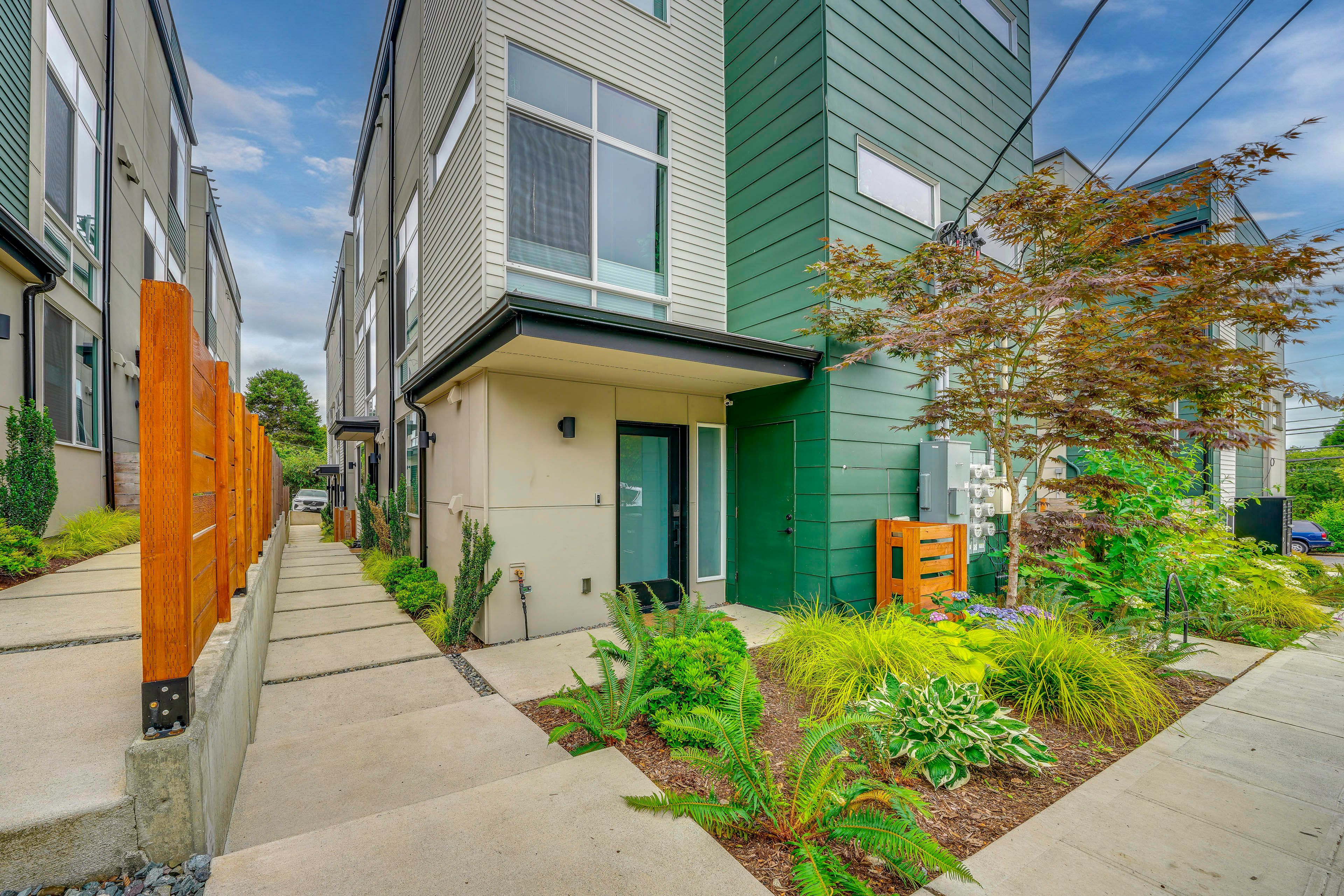 Exterior | 3-Story Townhome