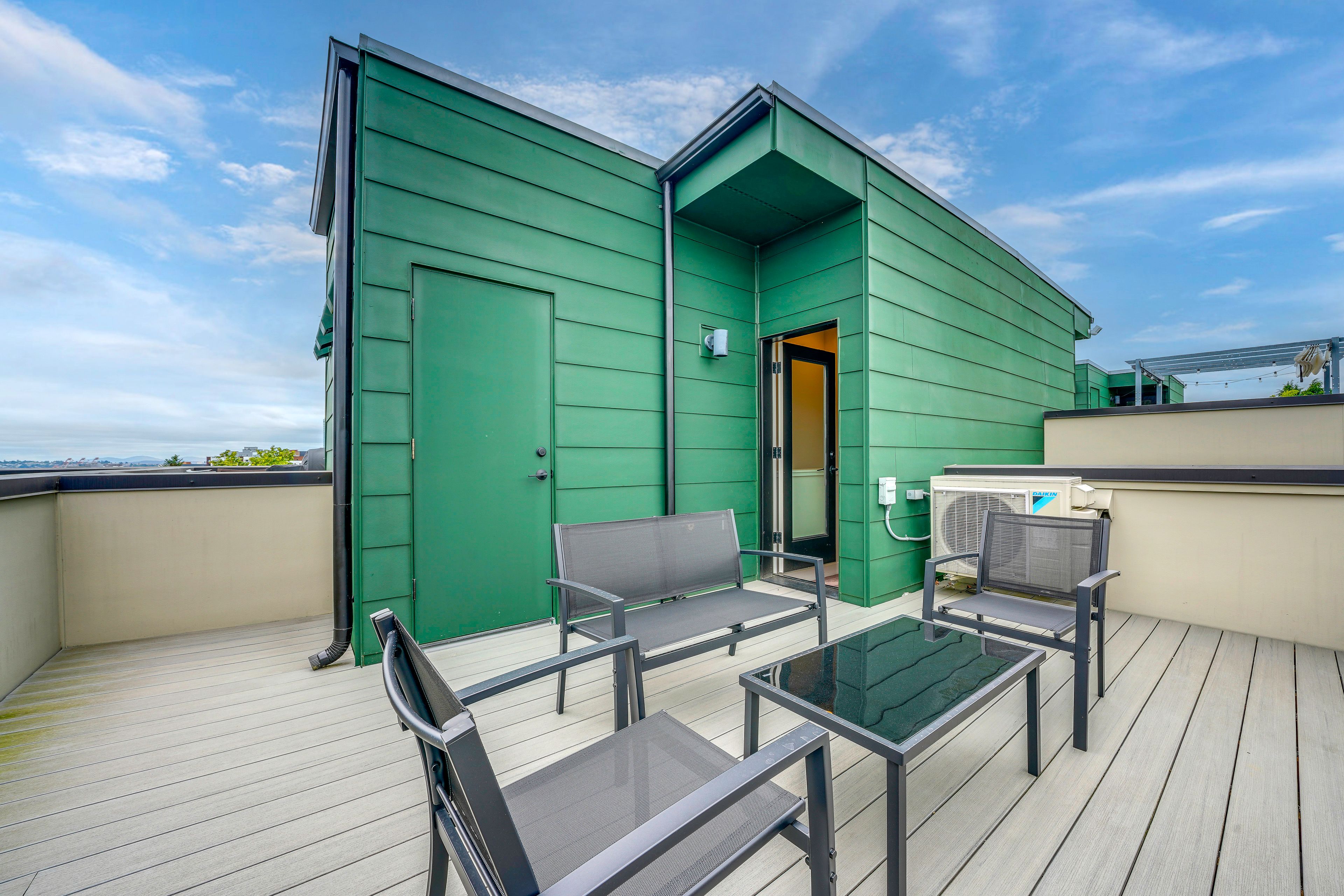 Rooftop Deck | City & Mountain Views