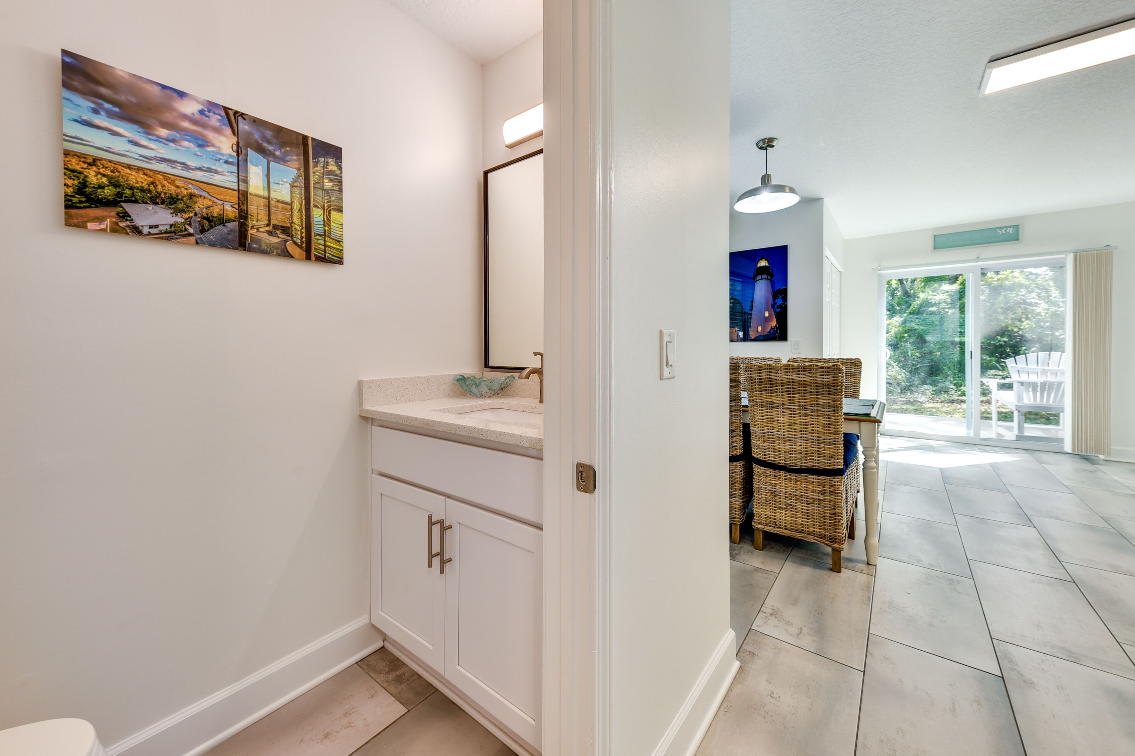 Half Bathroom | Lower Level