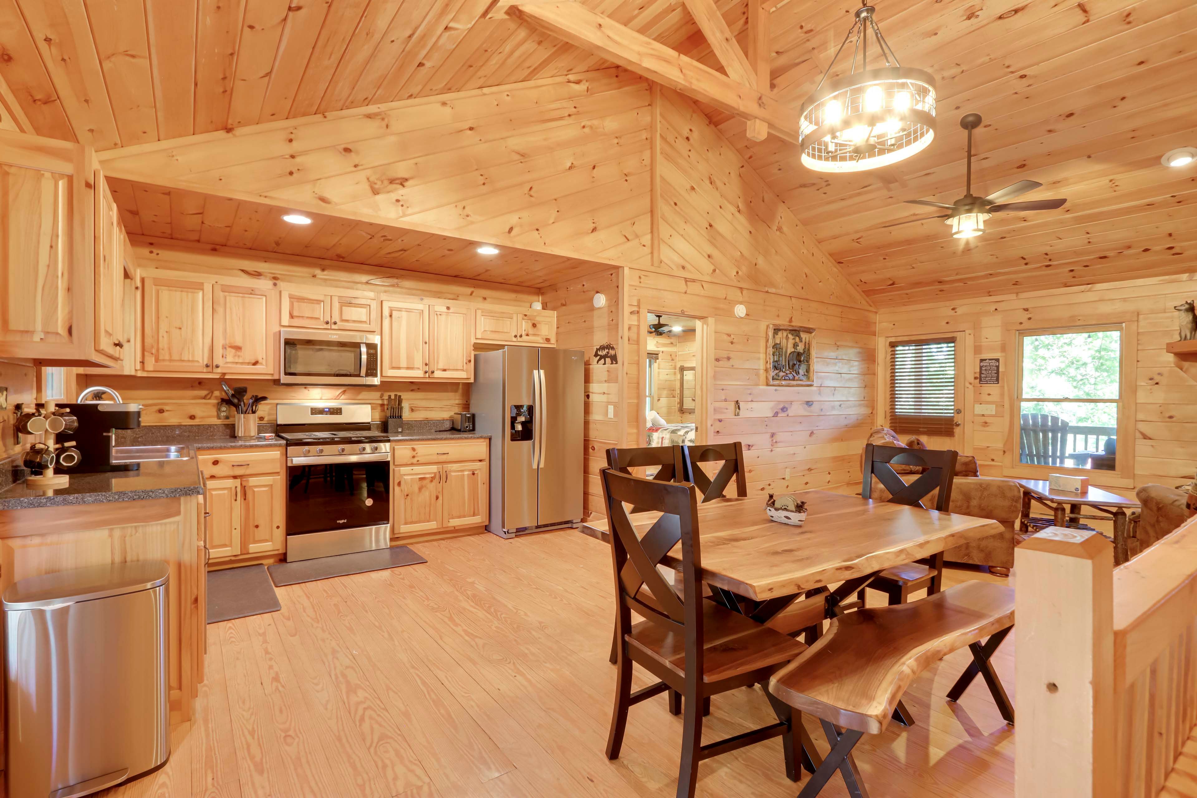 Dining Table | Kitchen | Main Level | Main Cabin
