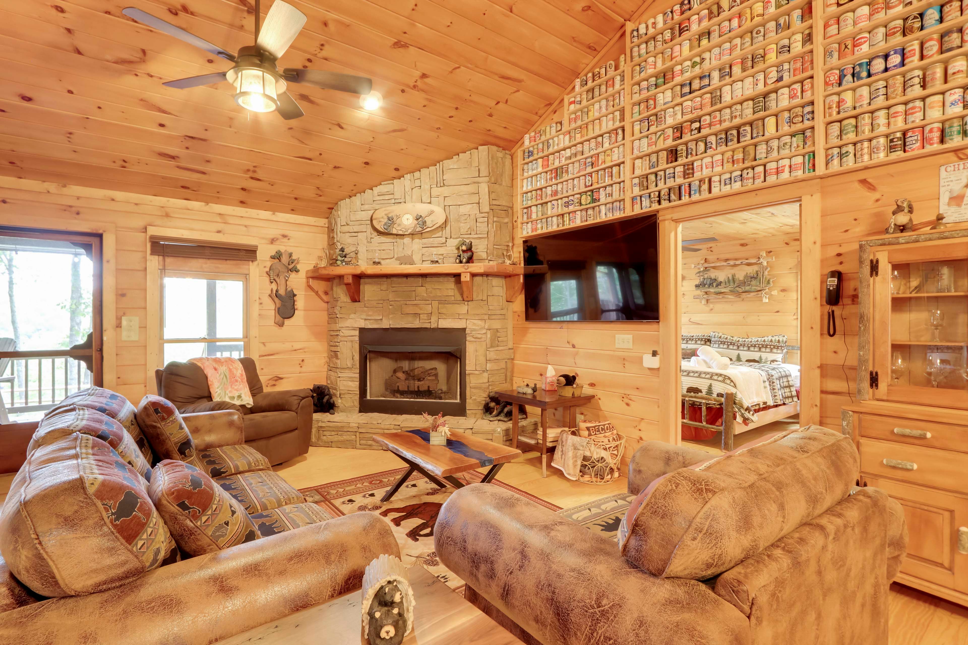 Living Area | Guest Cottage