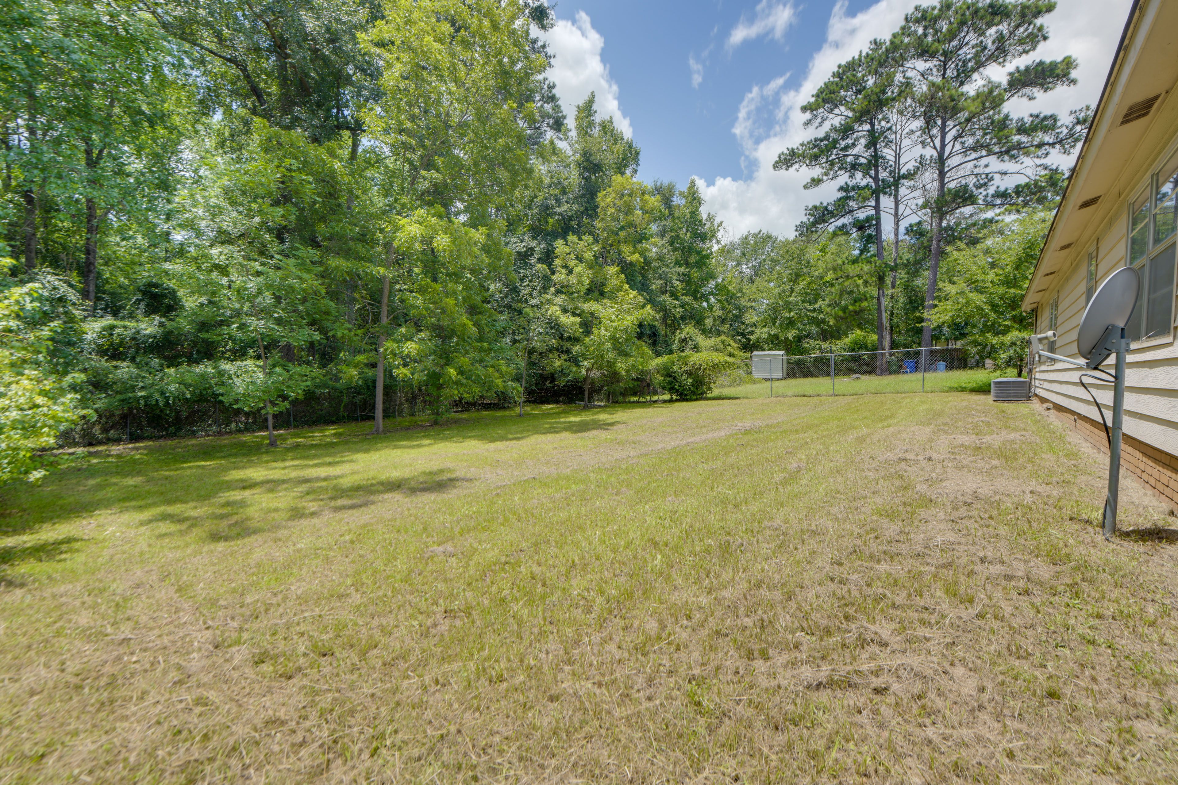 Exterior | Fenced Backyard