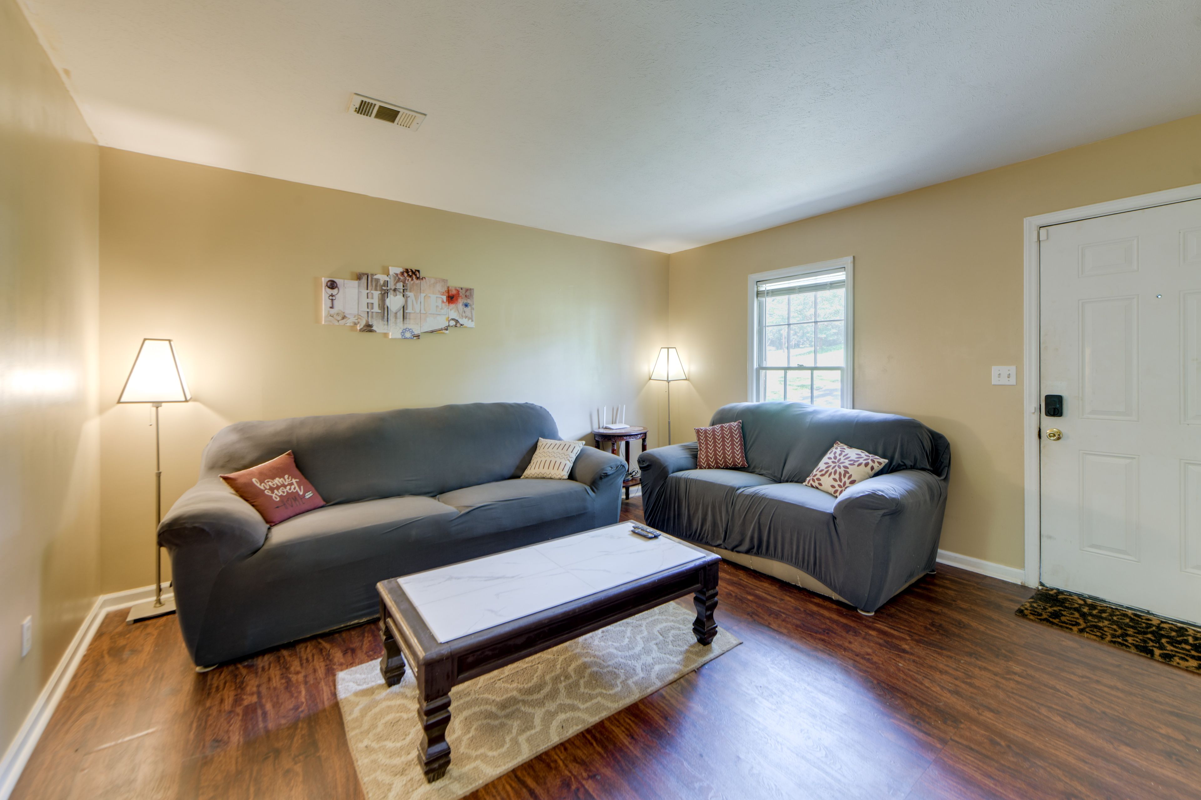 Living Room | Central Heating & A/C