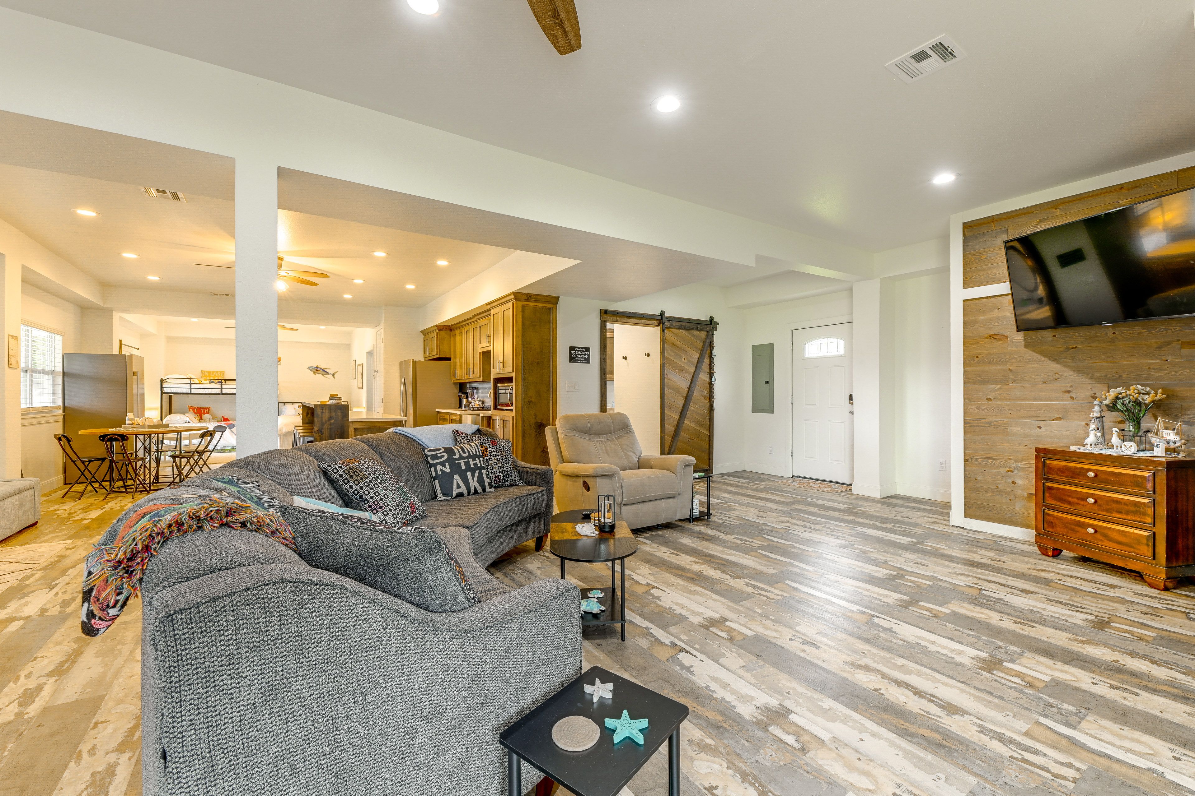 Family Room | Kitchen & Dining Area | Central Heating & A/C