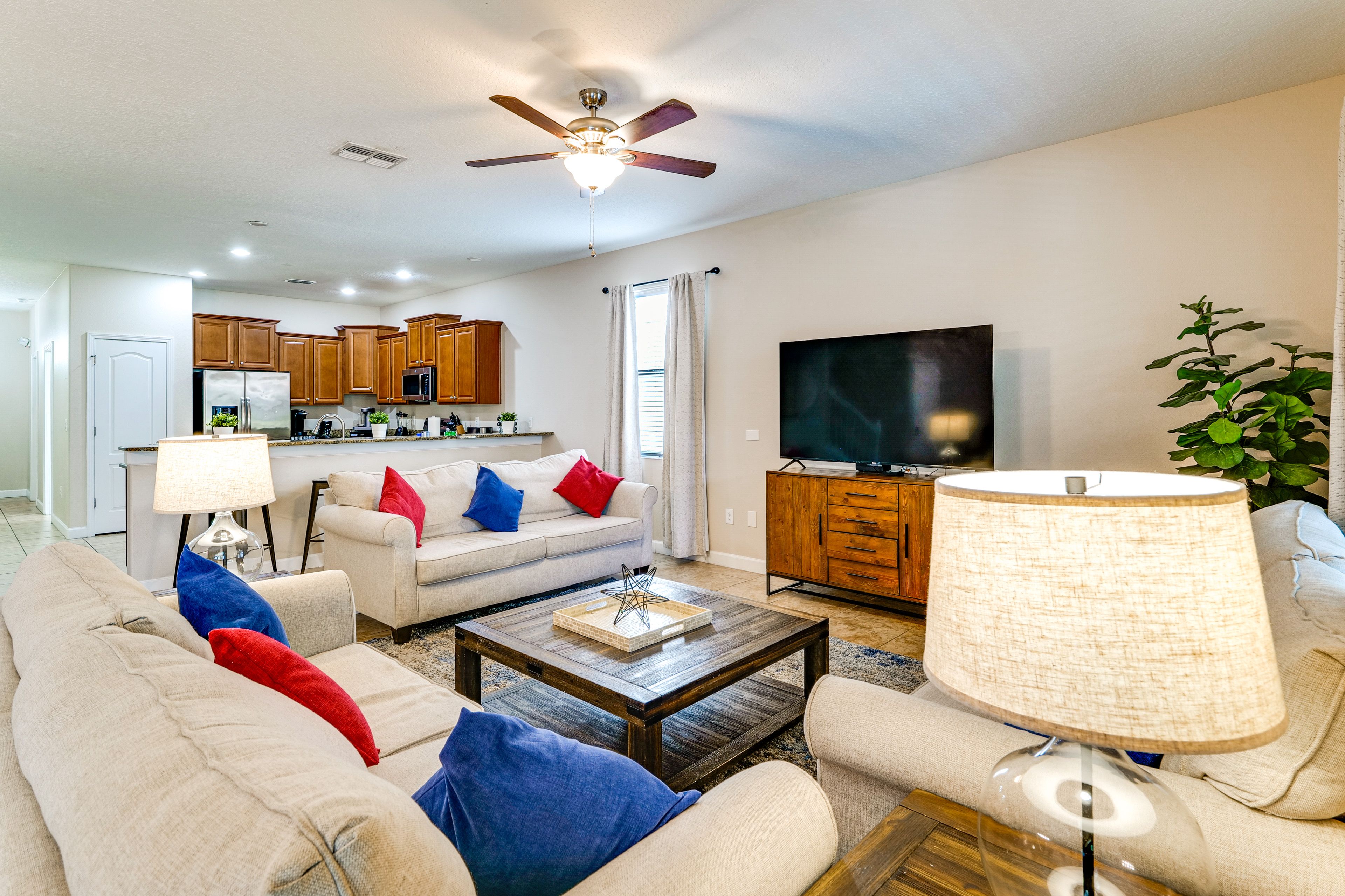 Living Room | Smart TV | 1st Floor